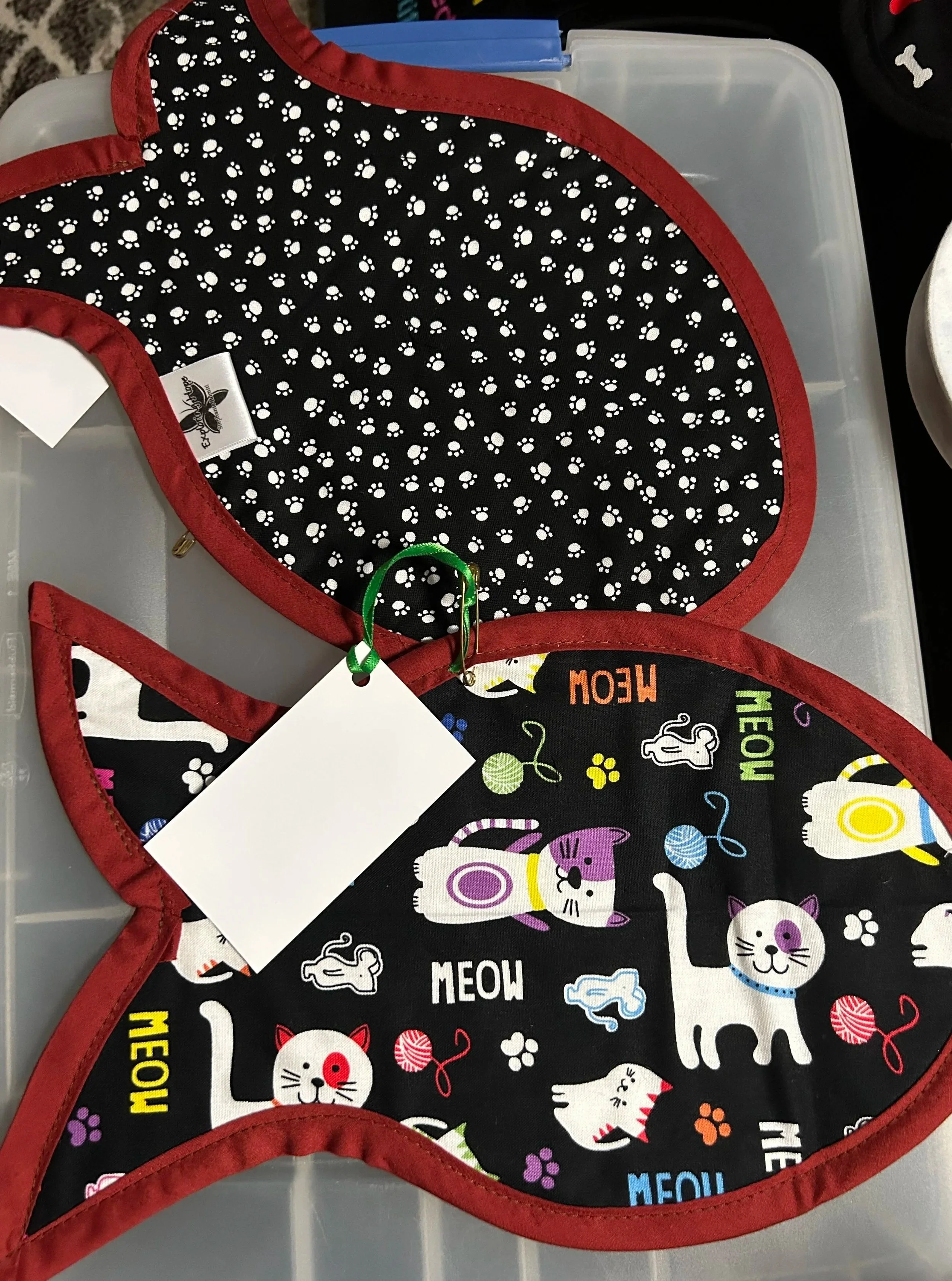 Fish-shaped Cat Placemat