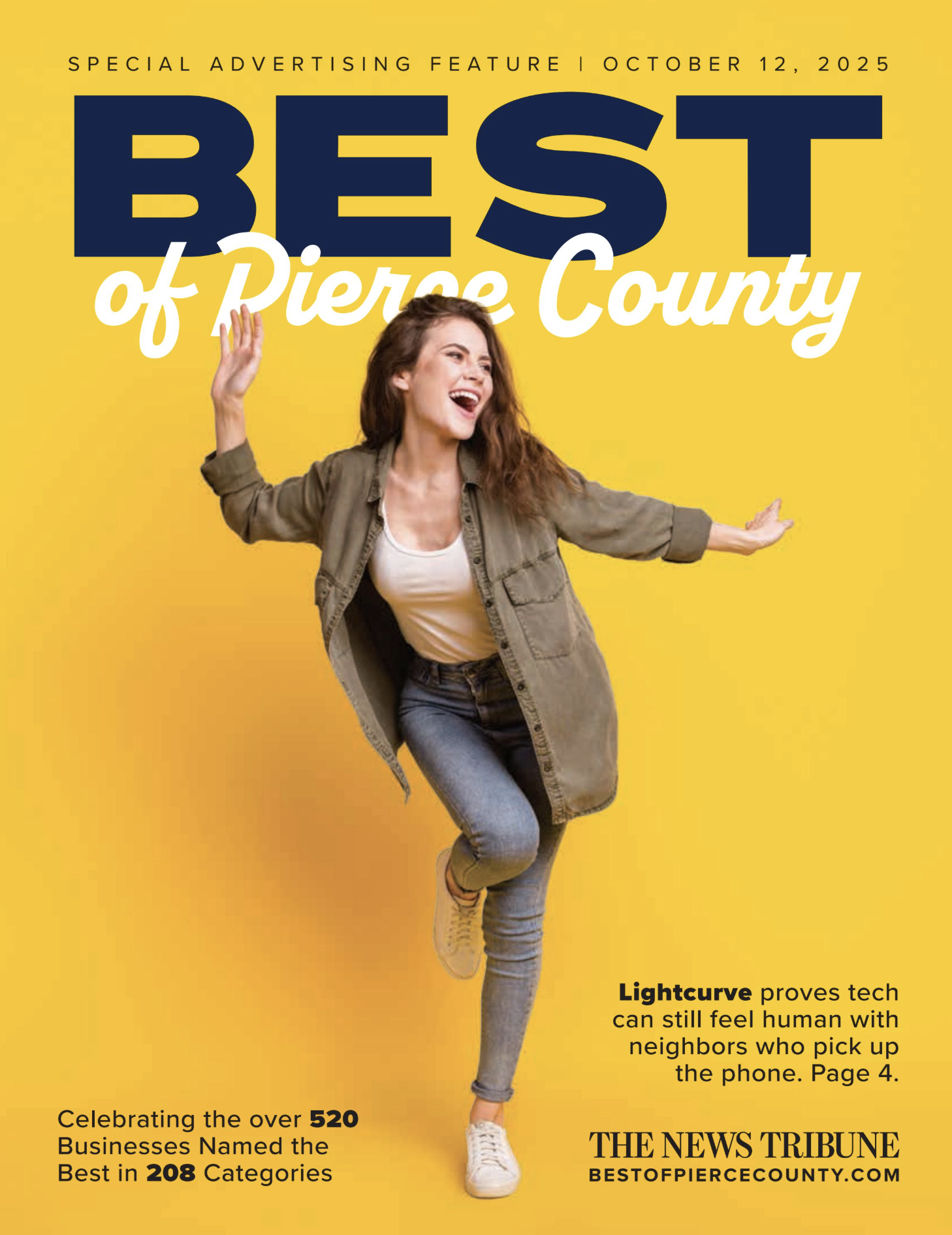 Best of Pierce County 2025 Winner award recognizing Massey Remodel + Design for kitchen remodels, bathroom remodels, and whole home renovation in Pierce County, Washington