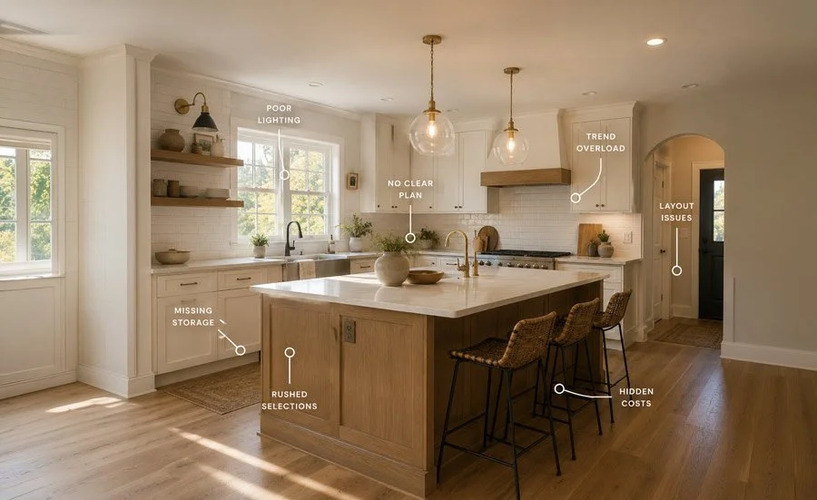 Design-build kitchen remodeling inspiration for Tacoma and South King County homeowners planning a kitchen renovation.