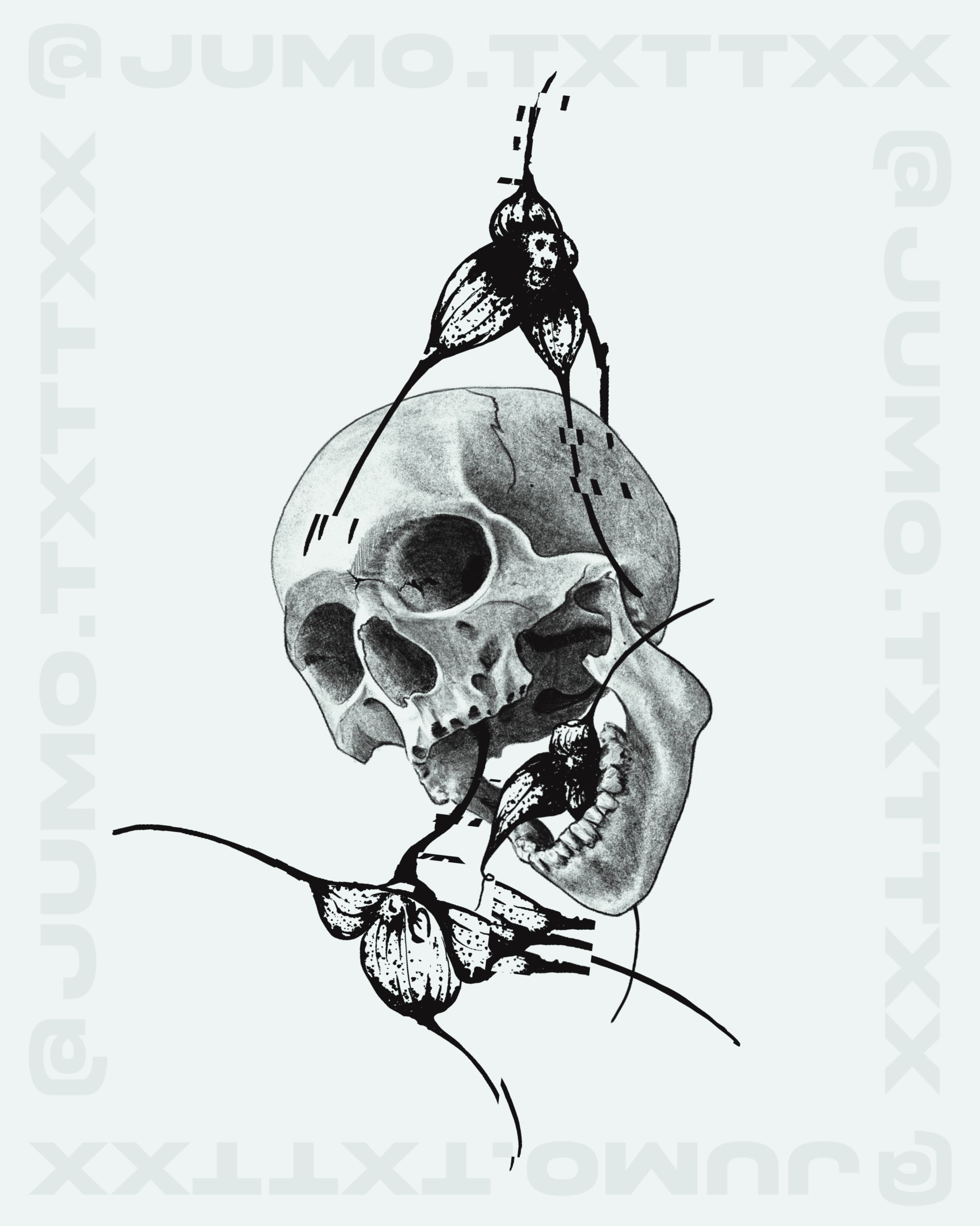 "ORCHID x bones" -- 5.5 inch min. -- $650