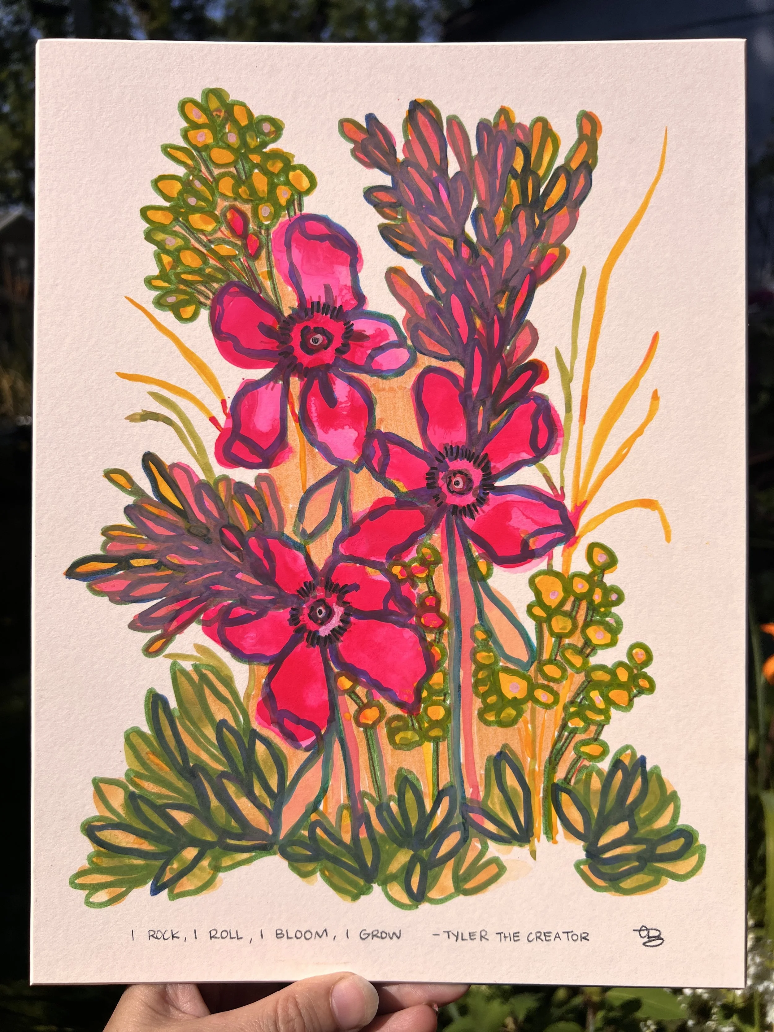 I rock, I roll, I bloom, I grow