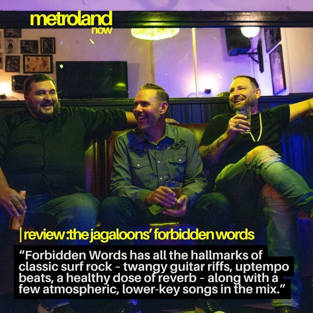 You might not expect an album with such sunny, bleached-out tunes as the ones recorded for Forbidden Words to come from a trio based in Upstate New York &ndash; Albany, no less &ndash; but The Jagaloons are proof you can live on the East Coast and st