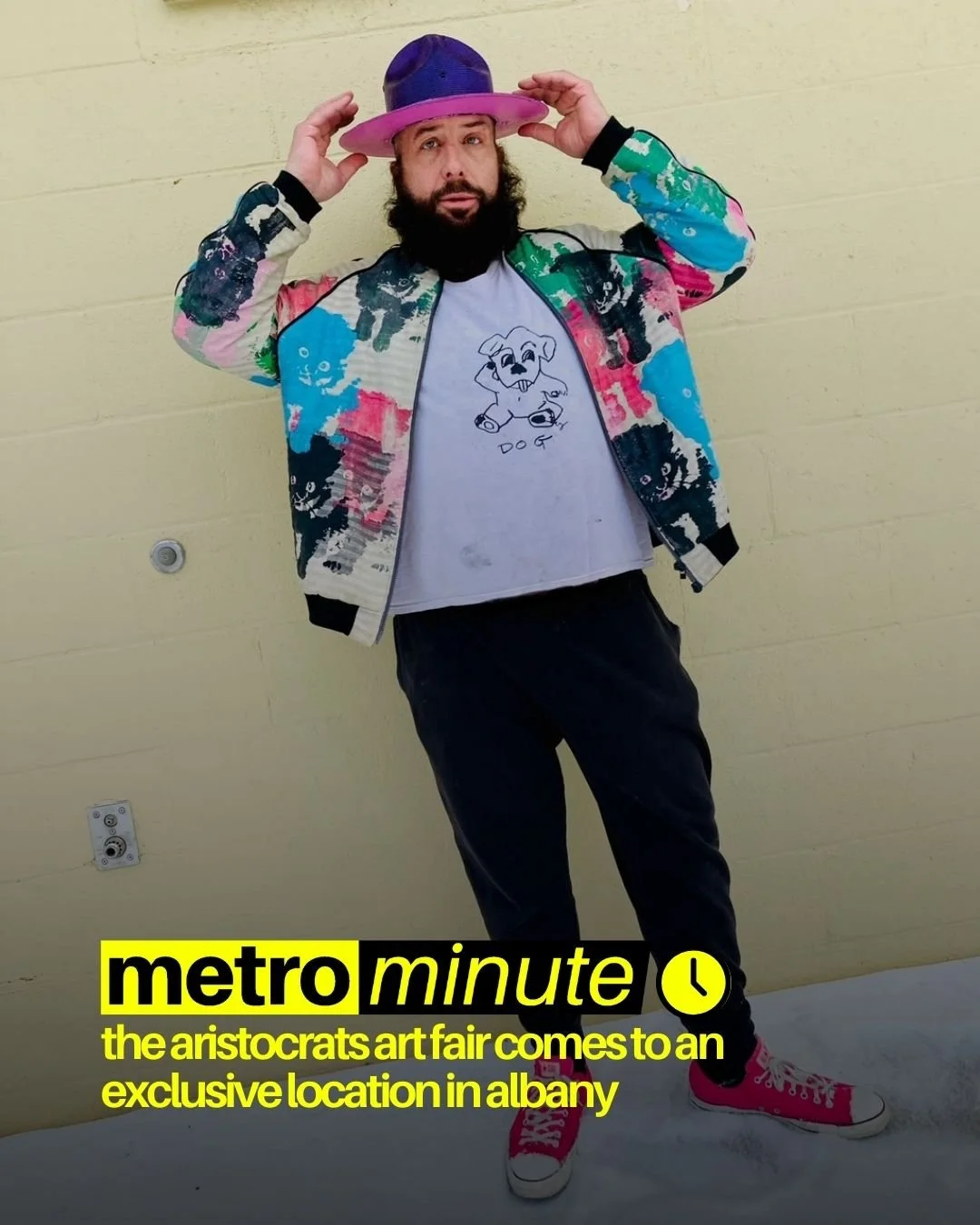 Newsflash Metro Minute - local info in less than 60 seconds!

The Aristocrats Art Fair Albany, is a new contemporary and experimental art fair opening this weekend. This fair offers a new way for artists to exhibit their work and meet with collectors