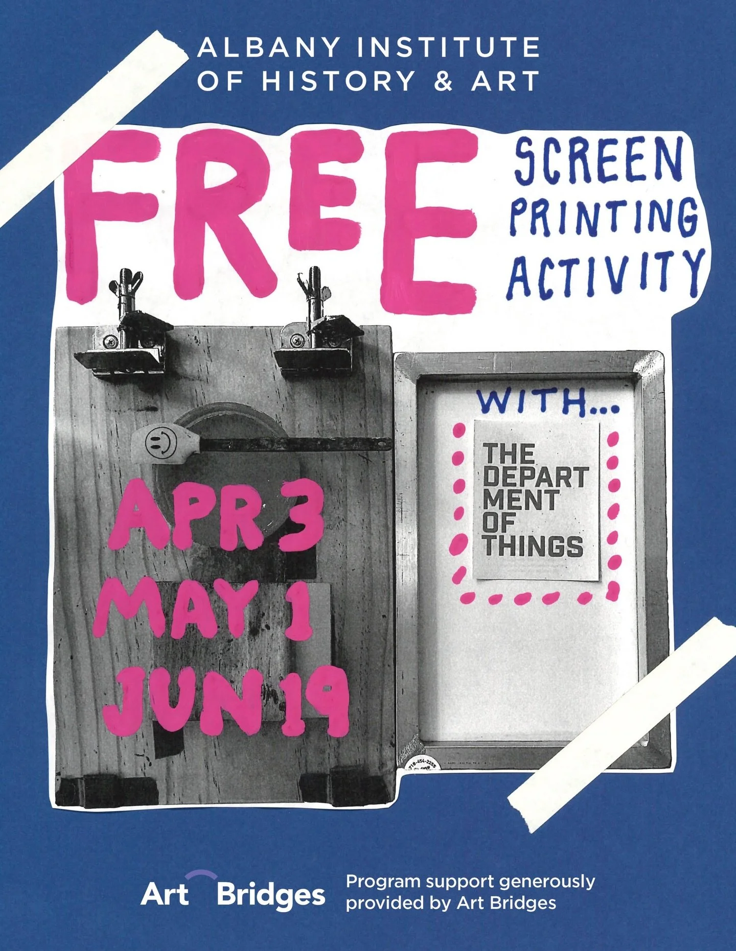 Albany Institute of History &amp; Art holds extended hours for the city of Albany&rsquo;s popular First Friday program! Enjoy free gallery admission from 5&ndash;7PM, a docent-led tour from 6&ndash;6:45PM, hands-on activities, and a pop-up bar.
 
Apr