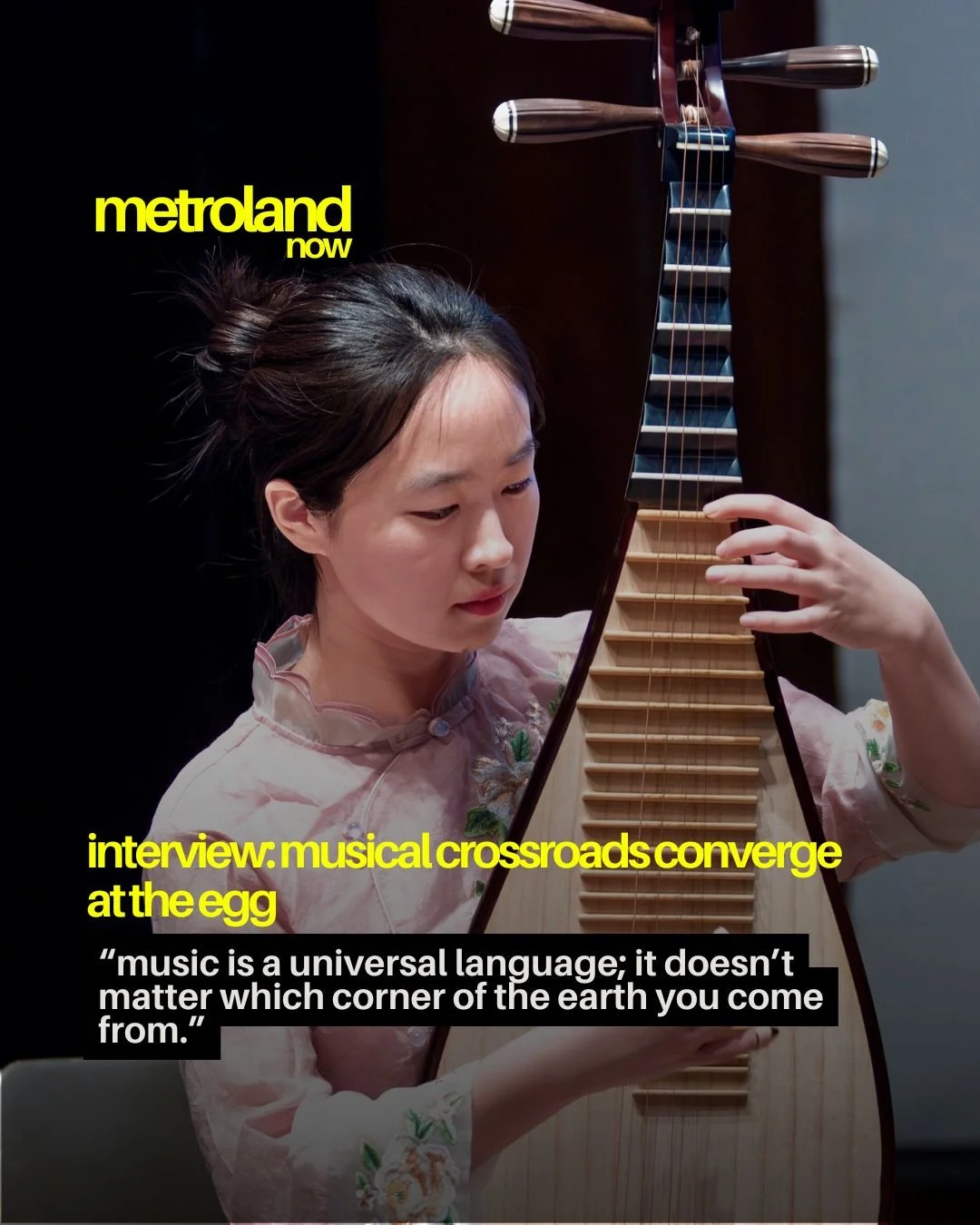 On Sunday, March 22, musical crossroads will converge at The Egg for an unforgettable performance that combines the best of Asian and American music, from bamboo flutes to the fiddle. A Music Dialogue: Bamboo Meets Brass on the Silk Road is a one-of-