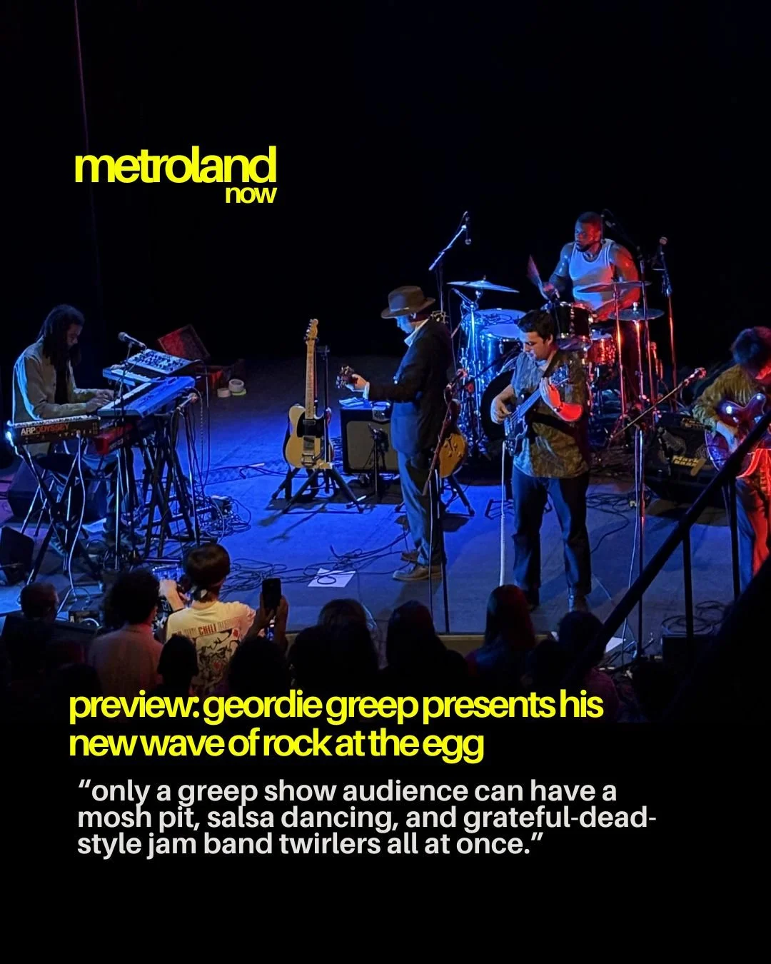 Geordie Greep is at the front of the new wave of rock in the 21st century. From cross-cultural collaborations to genre-bending jam sessions, the music he&rsquo;s putting out is truly unique. And now, on April 3, you can see him and his band for yours