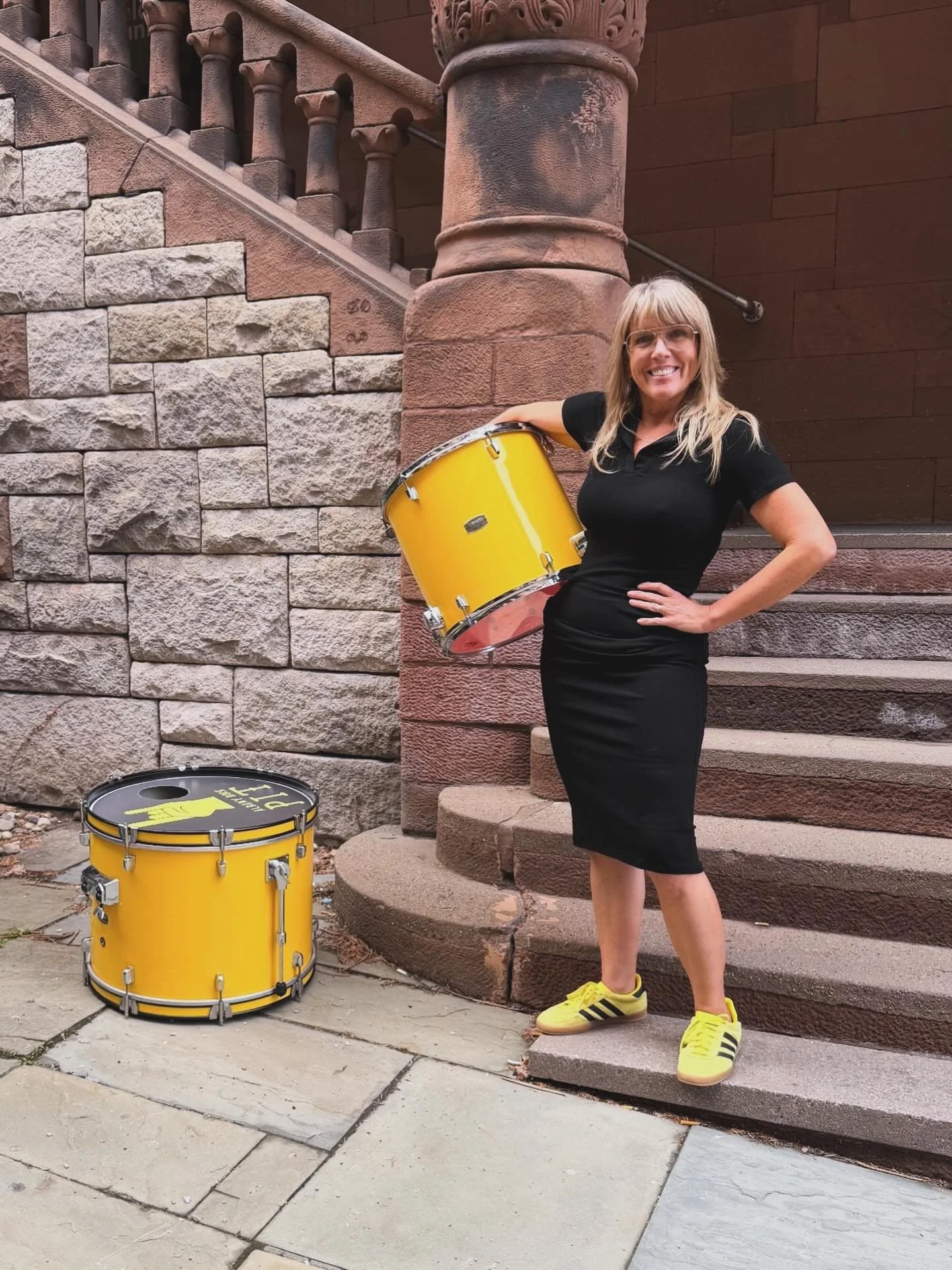 So on brand! Getting the Youth Stage set up at The Blake Annex! Where are you headed tonight for First Friday?!