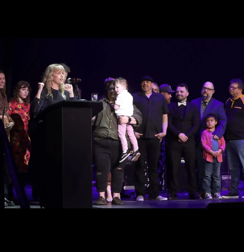 It took us awhile to get this post of gratitude up because we were still getting everyone off stage. 

The joke was made in several ways &ldquo;did you bring EVERYONE up? Yep. We sure did. We&rsquo;re a team and a family for better or worse. I&rsquo;