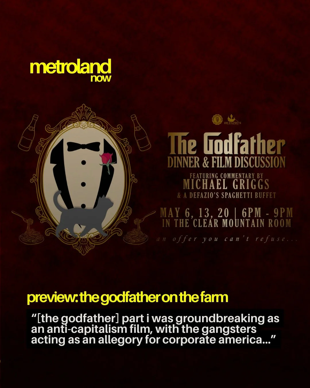 When the first Godfather film came out, it was a groundbreaking achievement, becoming the highest grossing film at the time. Not only was Coppola able to create one of the most iconic gangster films of all time, he would go on to make a trilogy. Now,