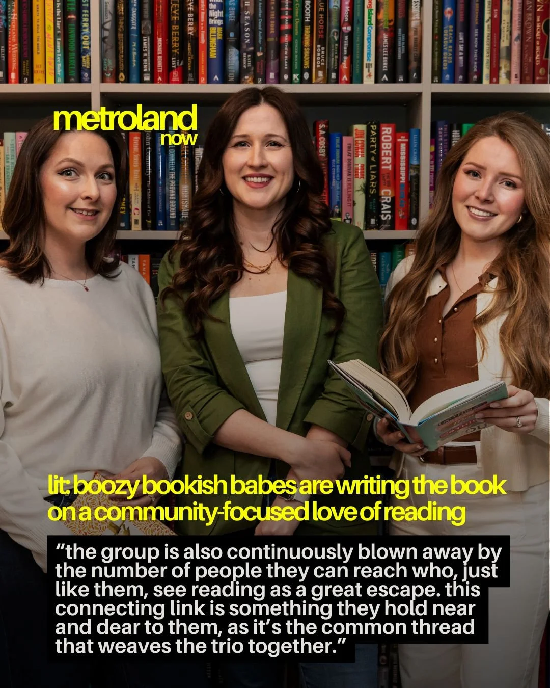 Gabi Stampfli, Ashleigh Goss and Priscilla Gardner are Boozy Bookish Babes, an Upstate New York book club centered around all things reading. Natalie St. Denis has the pleasure of chatting with the trio about their new literature-based venture, which