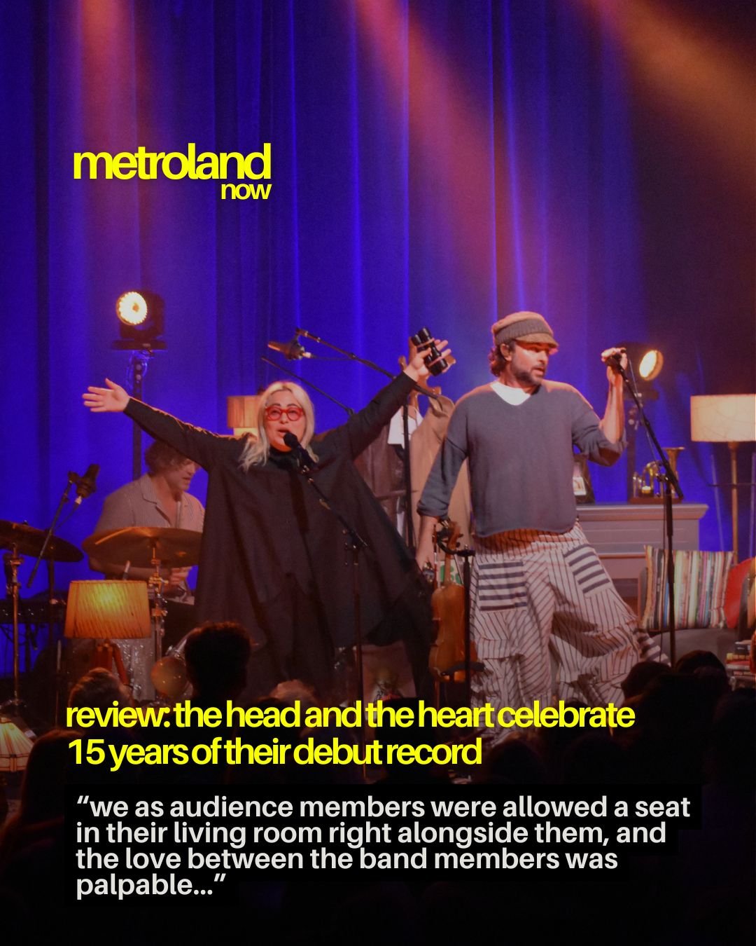Anniversary tours are all the rage, and on Thursday night, Bearsville Theater in Woodstock was treated to a special one courtesy of Seattle&rsquo;s The Head and the Heart. They performed their 2011 debut in its entirety, plus a second set of fan-favo