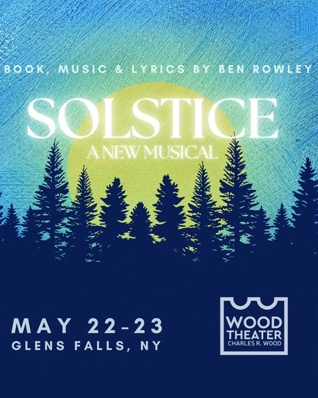 Solstice, a brand-new original musical with book, music, and lyrics by Ben Rowley and directed by Brittany Martel, will be running for two nights this Friday and Saturday at the Charles R. Wood Theater in Glens Falls. James Mullen sat down with Write