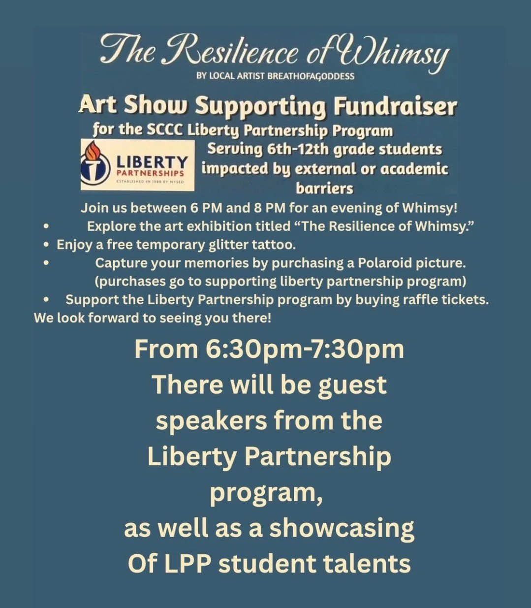 On May 29, local artist Cassandra Waldenmaier, also known as &ldquo;Breathofagoddess,&rdquo; will be hosting &ldquo;The Resilience of Whimsy Art Show," a night of art appreciation and community building inspired by her work with local students a