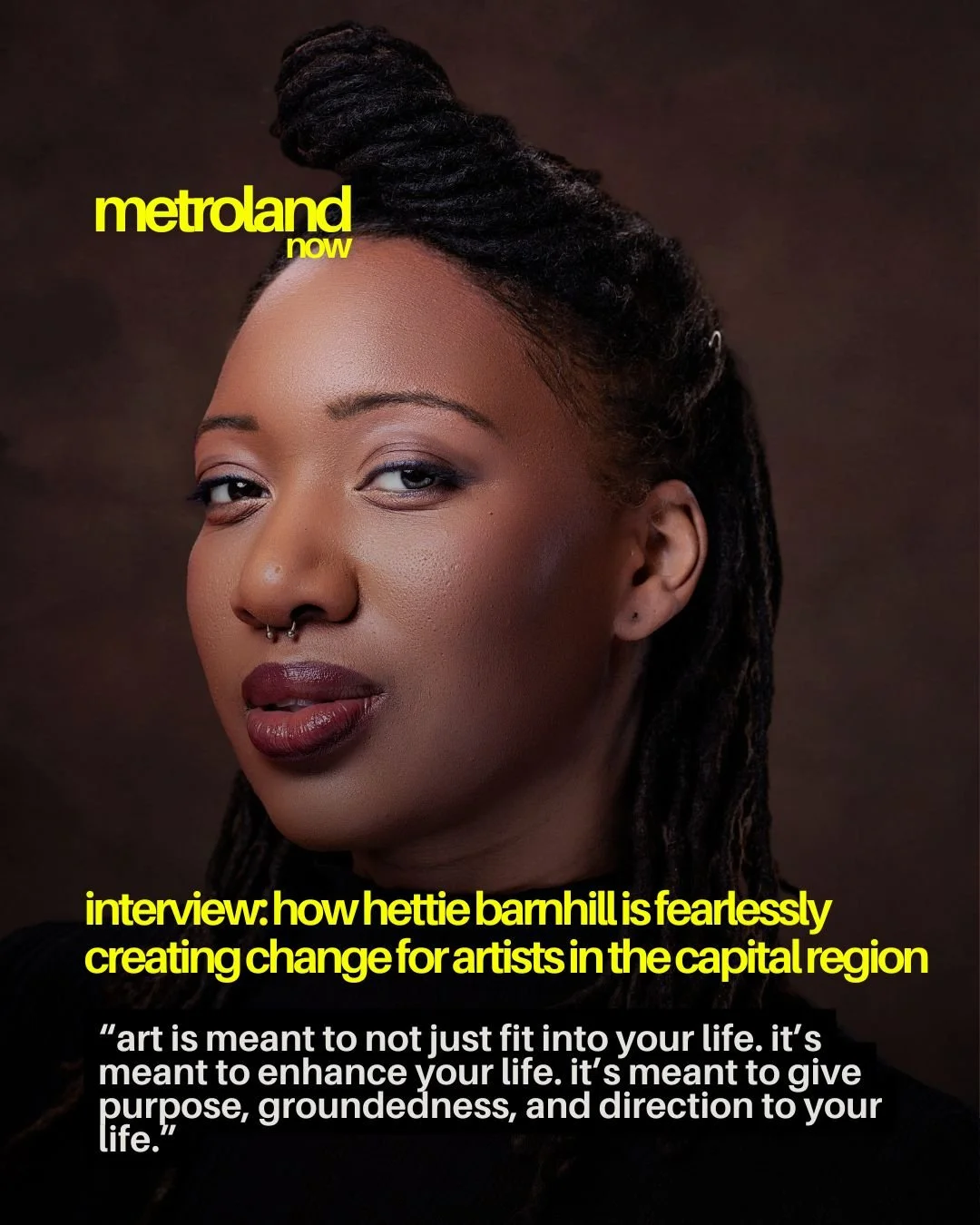 Hettie Barnhill and her organization Create a Space NOW has been causing extraordinary changes in the local art scene, utilizing performance, education, film, movement, and community engagement to address systemic oppression, racial inequity, and col