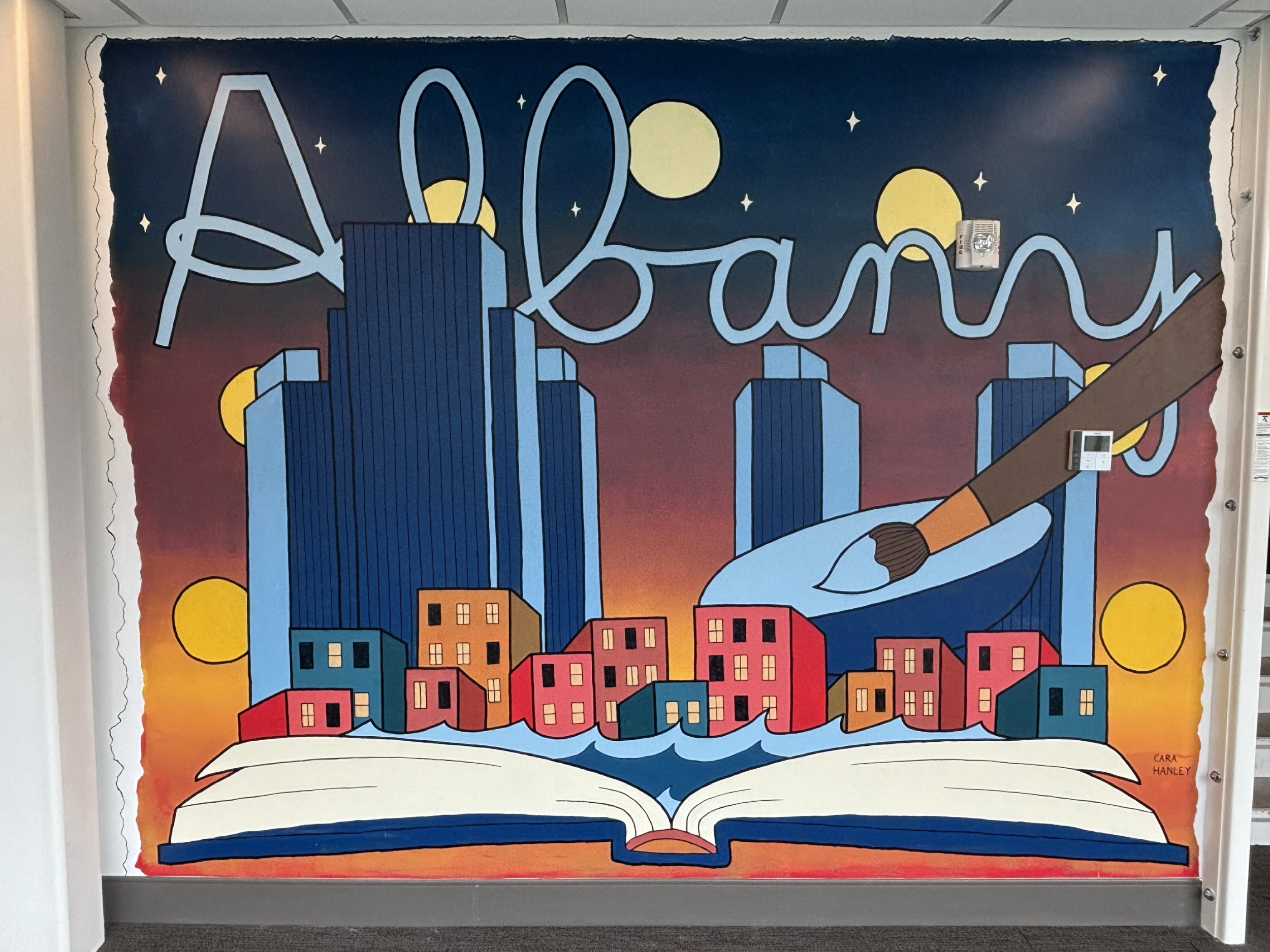 NEWS: “The City We Imagine” Graces the Albany Capital Center