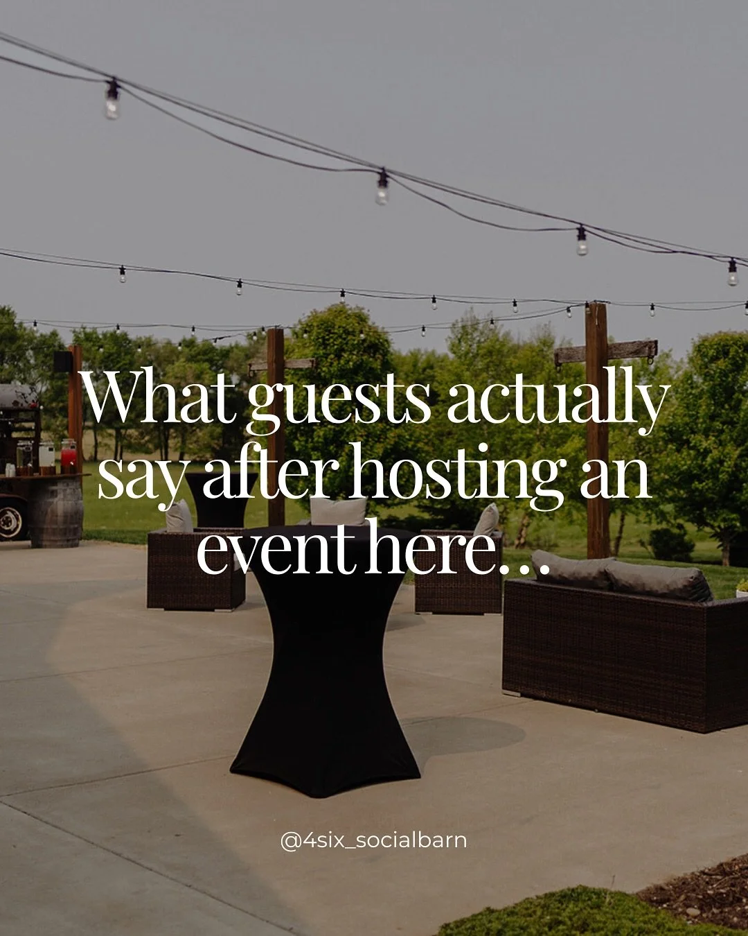 Curious what our guests think after hosting an event here? Here&rsquo;s what Cortney had to say 👇

&ldquo;We recently attended a graduation party at this venue, and I was beyond impressed! The space was absolutely beautiful &mdash; spacious enough t