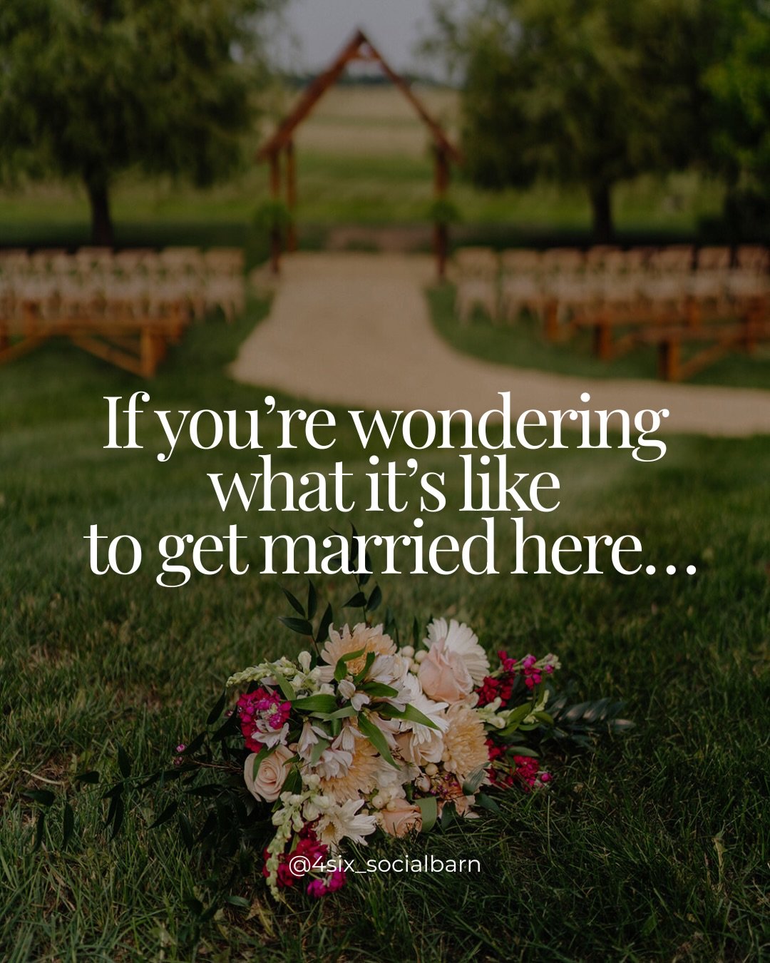 ✨ Ever wonder what it&rsquo;s really like to get married at 4SIX? Here&rsquo;s what one of our brides had to say 👉

From &ldquo;first looks&rdquo;to the glow of the barn lights at night&hellip; every moment here just feels a little bit magical. ✨

B