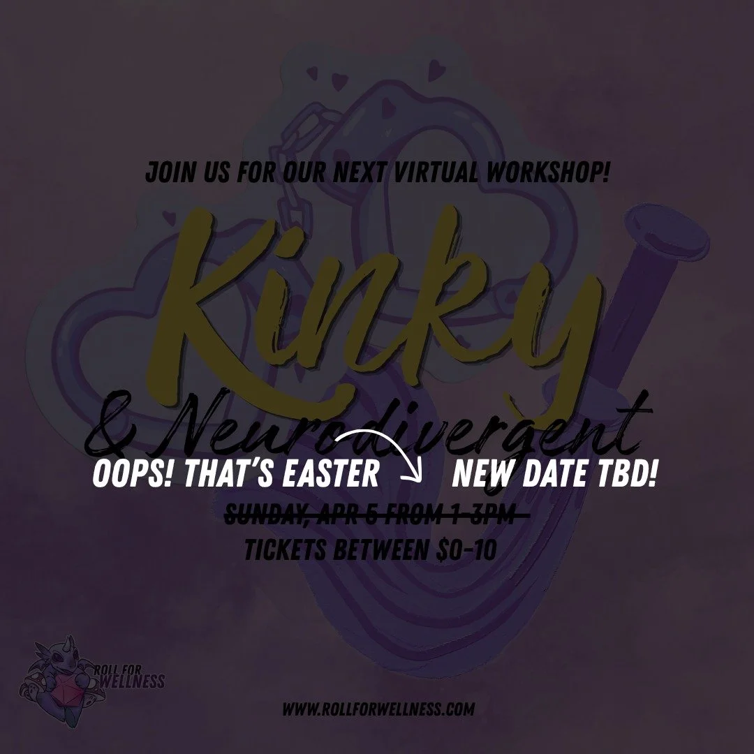 Hey folks! It's been pointed out to us that we scheduled our upcoming workshop on Easter. Oops.

We want to make sure anyone who wants to attend is able to do so. Keep an eye out for the new date! We'll make sure it's not a holiday next time.