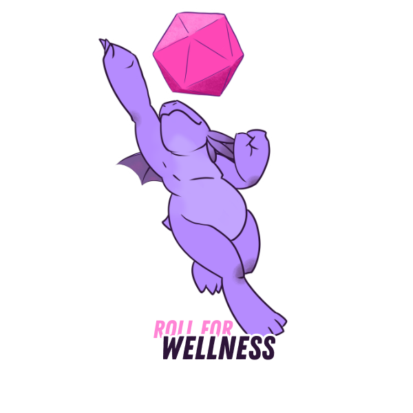 Roll for Wellness Sticker Pack