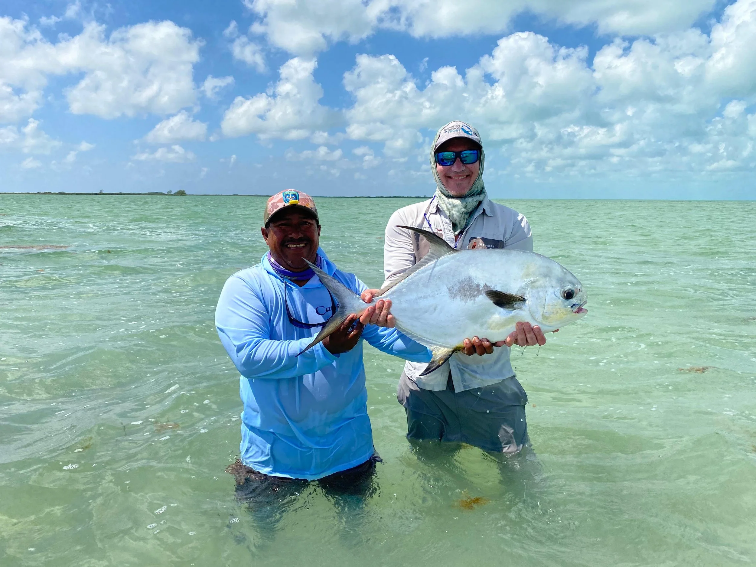 Chetumal Bay Permit, Guide and Fly Angler