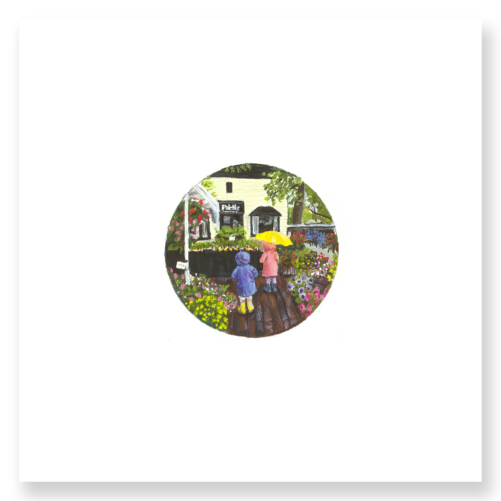 Farmers' Market | Zionsville Field Notes Print