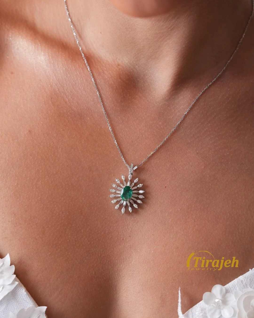 There&rsquo;s a certain kind of beauty only emeralds can hold &mdash; deep, vibrant, and full of meaning. 💚

At Tirajeh Jewelry, our emerald necklaces are crafted to make every moment feel extraordinary. Set in luminous 18K gold and accented with Na