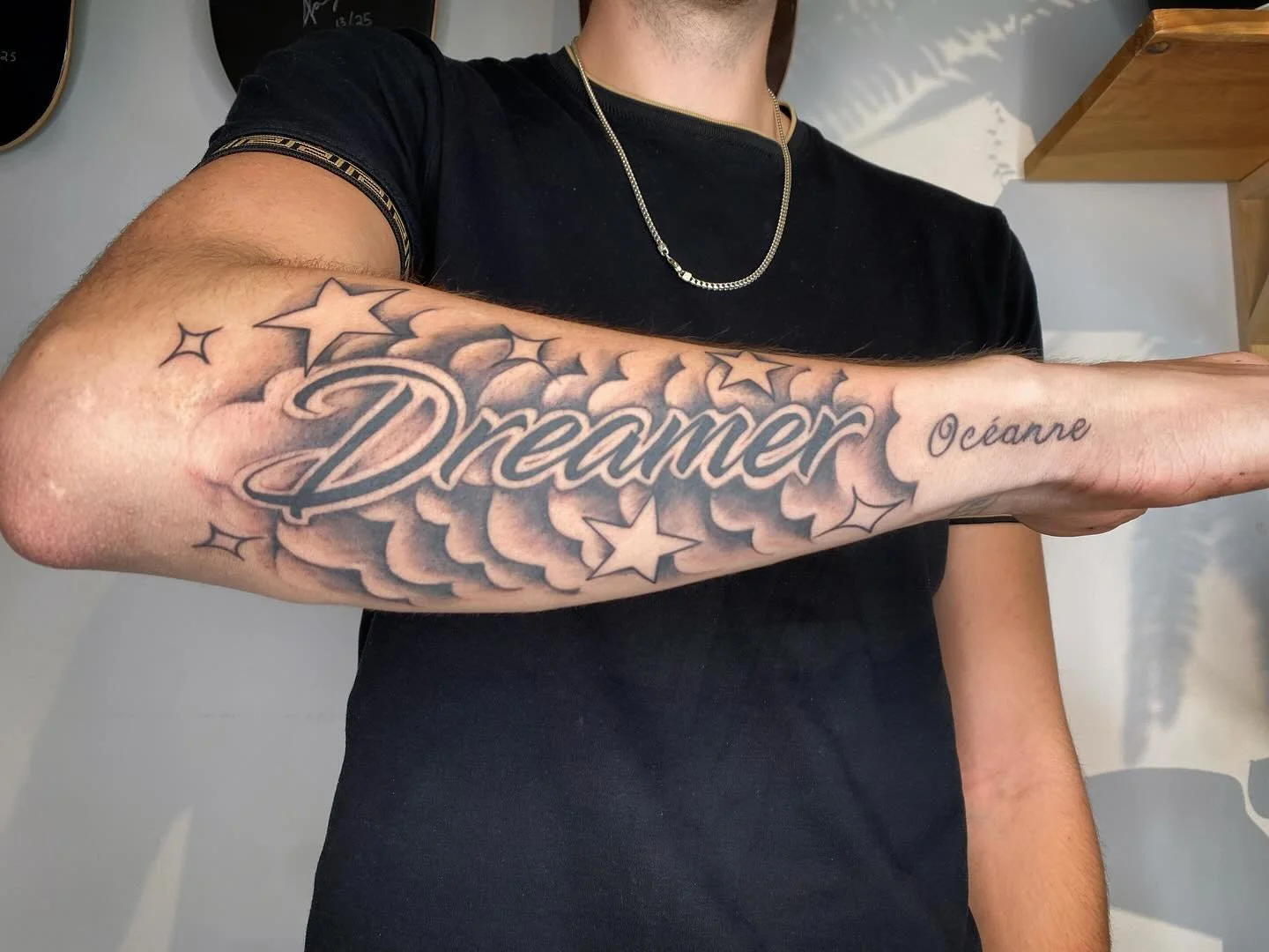 #scripttattoo #startattoo #dreamertattoo