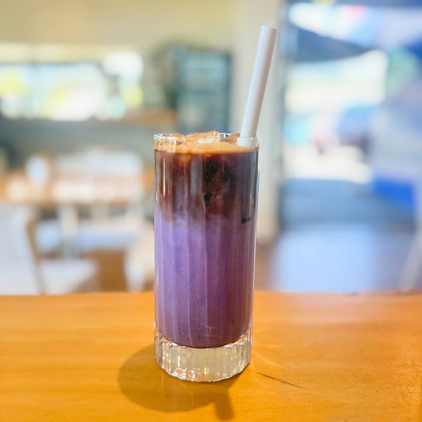 Summer ready, Iced blueberry latte 🧊🫐💙