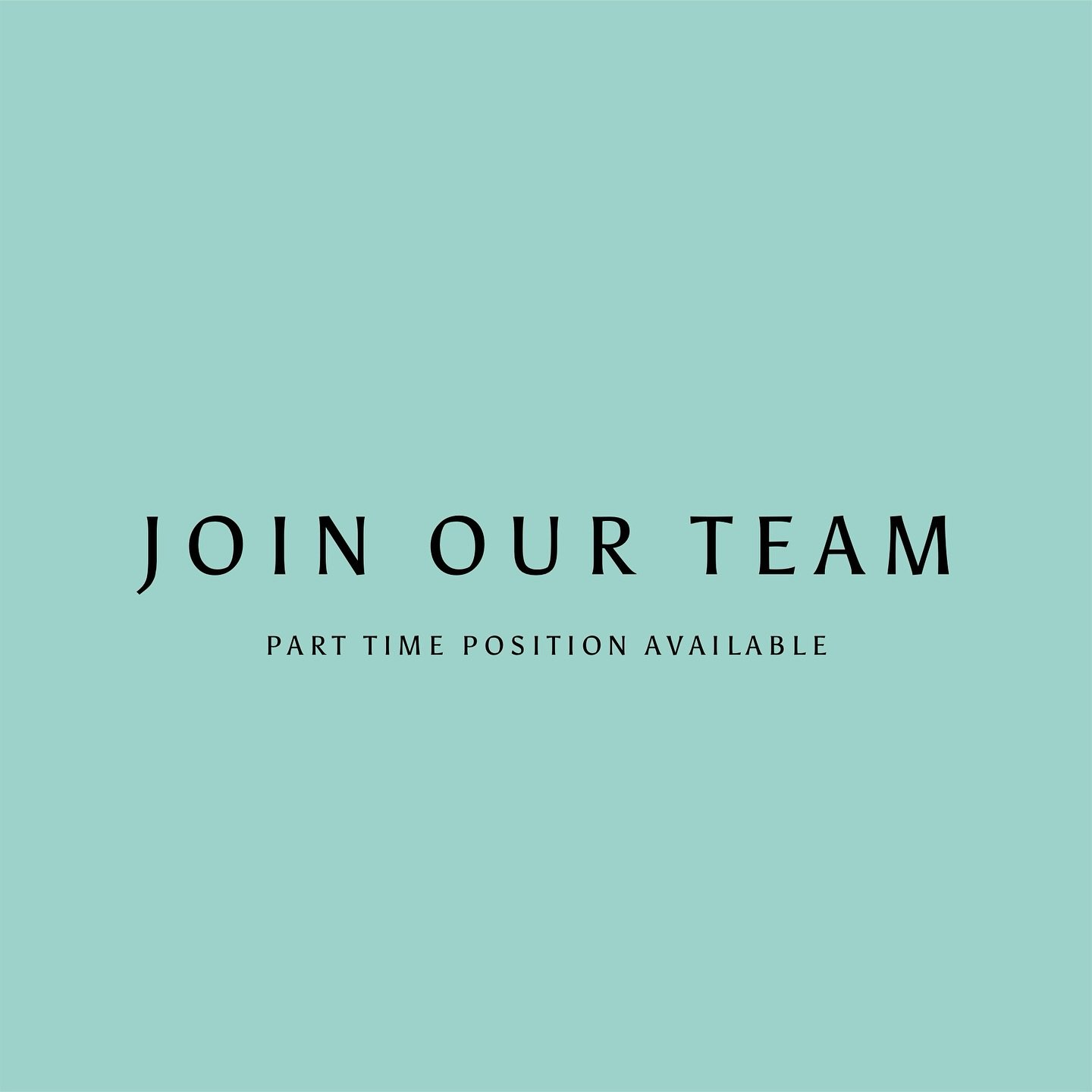 We are looking for a cafe assistant to join our team in late January! Someone with great customer service skills, passion for coffee &amp; if you love to bake that&rsquo;s a bonus

This position is approximately 20 hours a week 

Email blackbirdeater