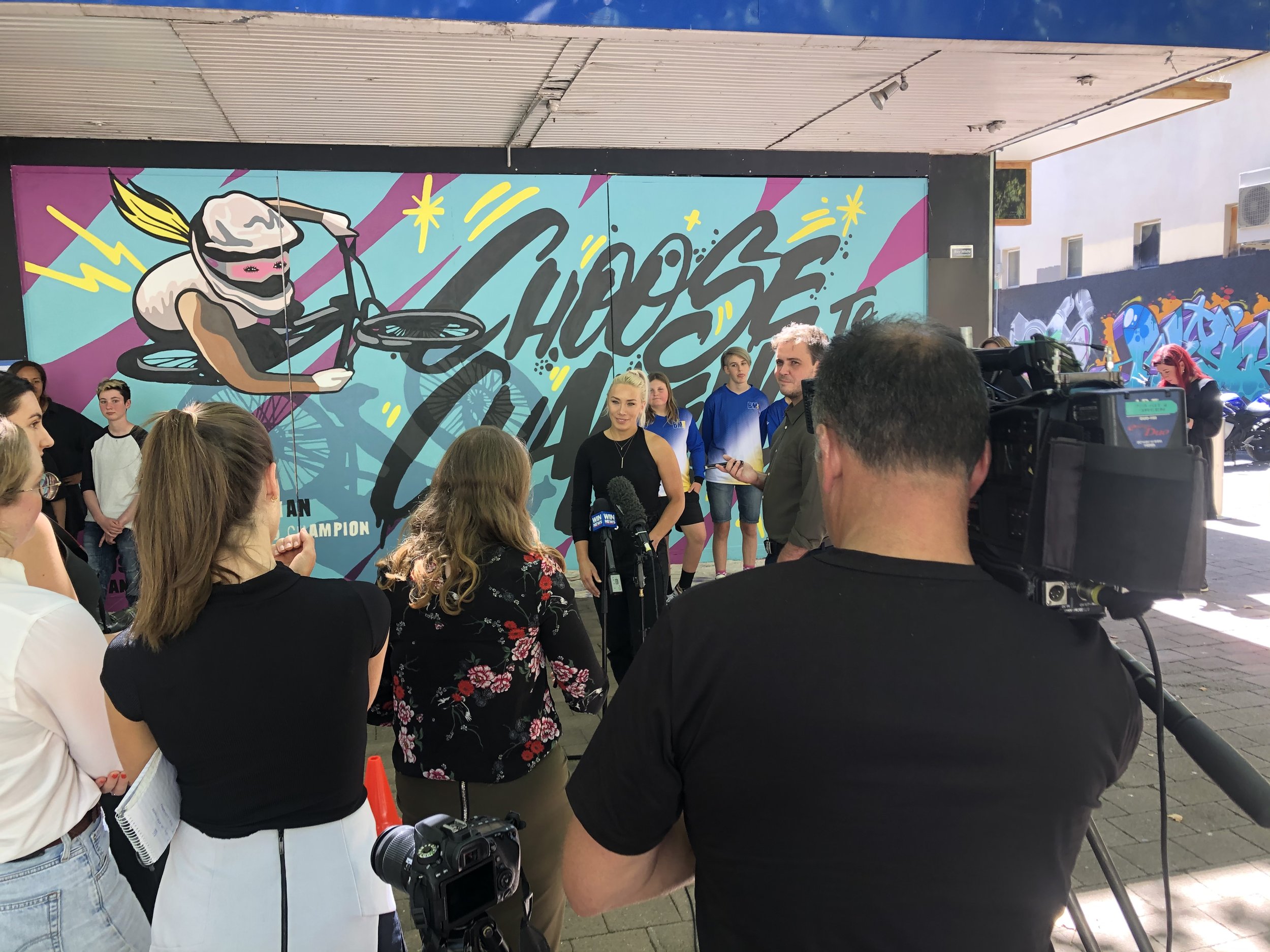 Engaging Local Olympian for Wellbeing-Themed International Women’s Day Project
