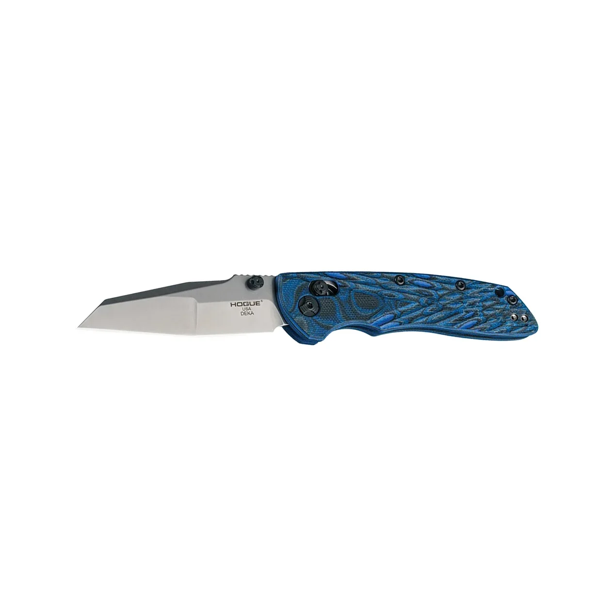 Hogue Deka Folder G10 Blue Lava