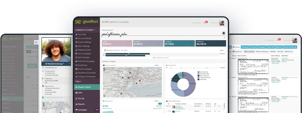 Giveffect Platform View