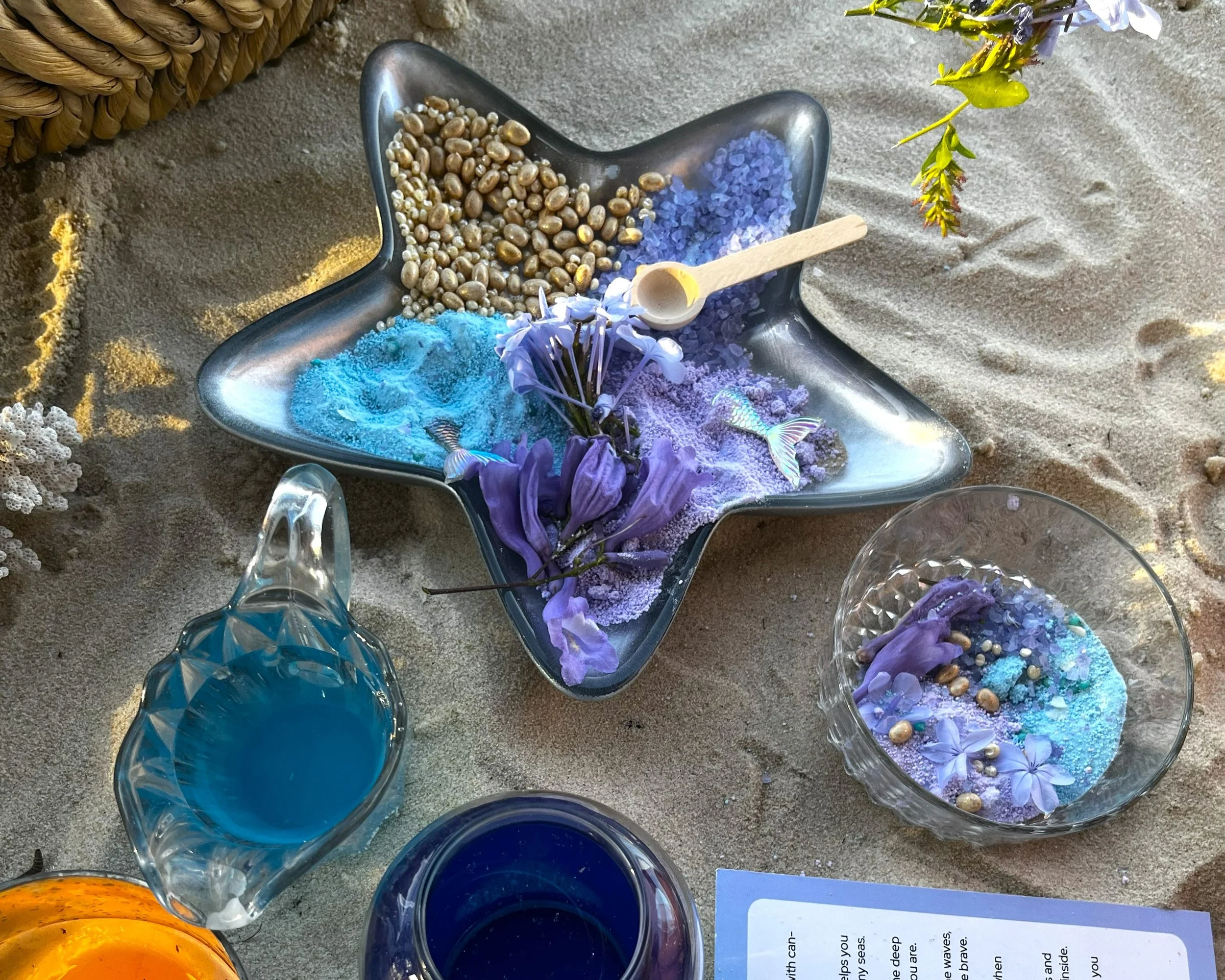 potion play, potion kit, fizzy play, mermaid, treasure hunt