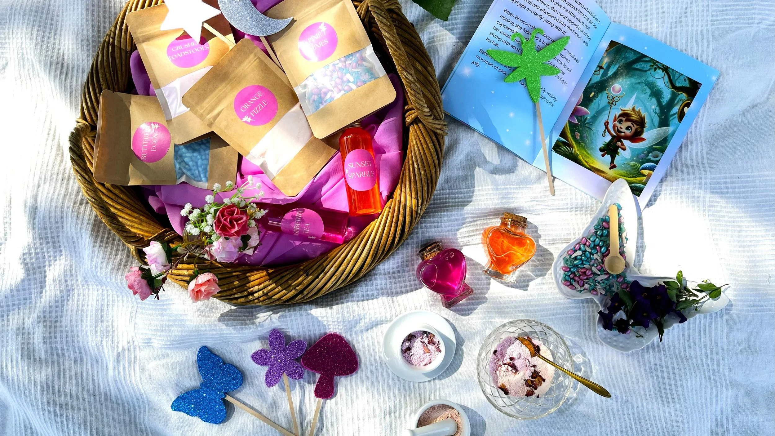 potion play, potion kit fizzy play, fairy, treasure hunt, sensory