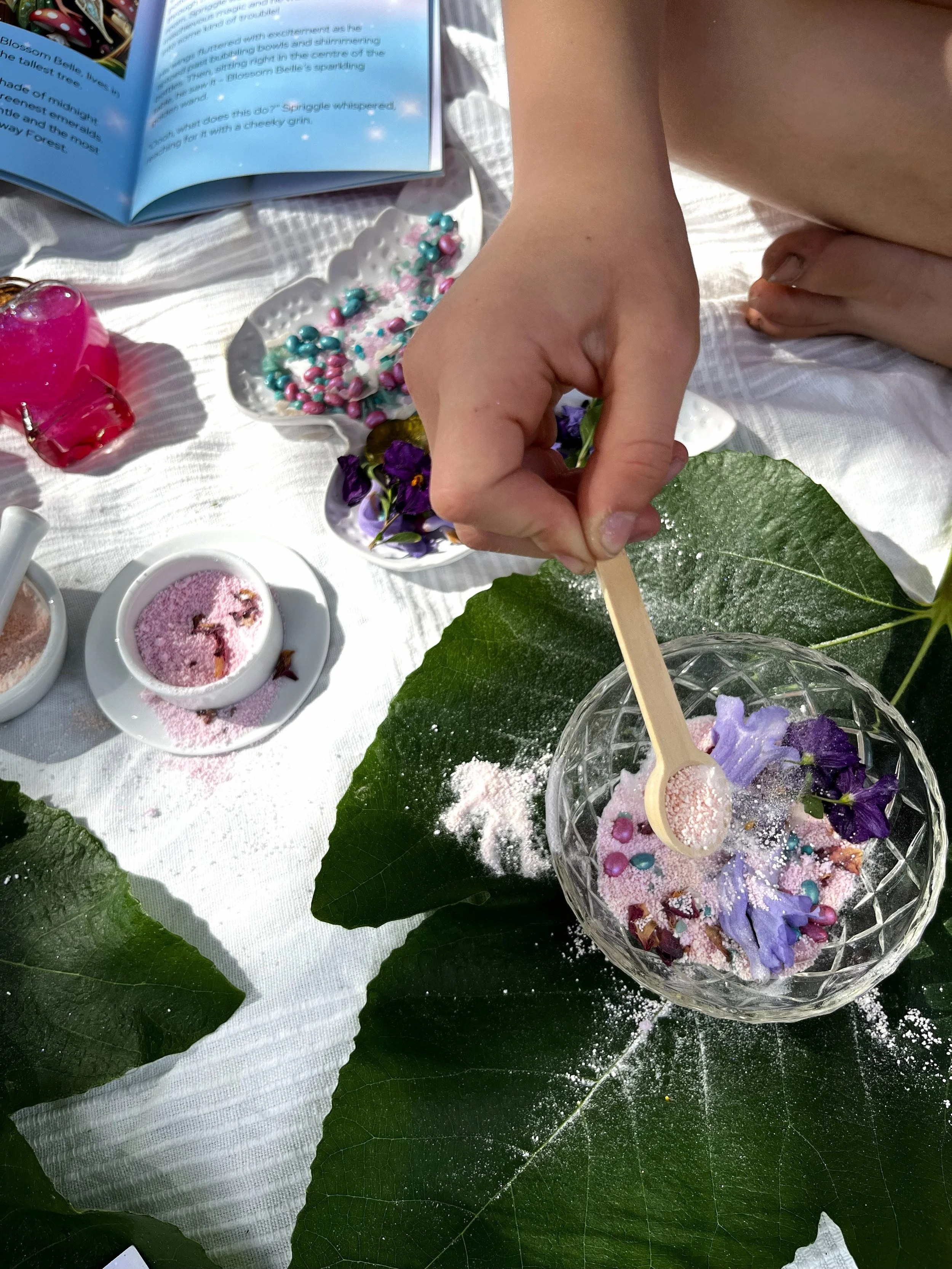 potion play, potion kit fizzy play, fairy, treasure hunt, sensory