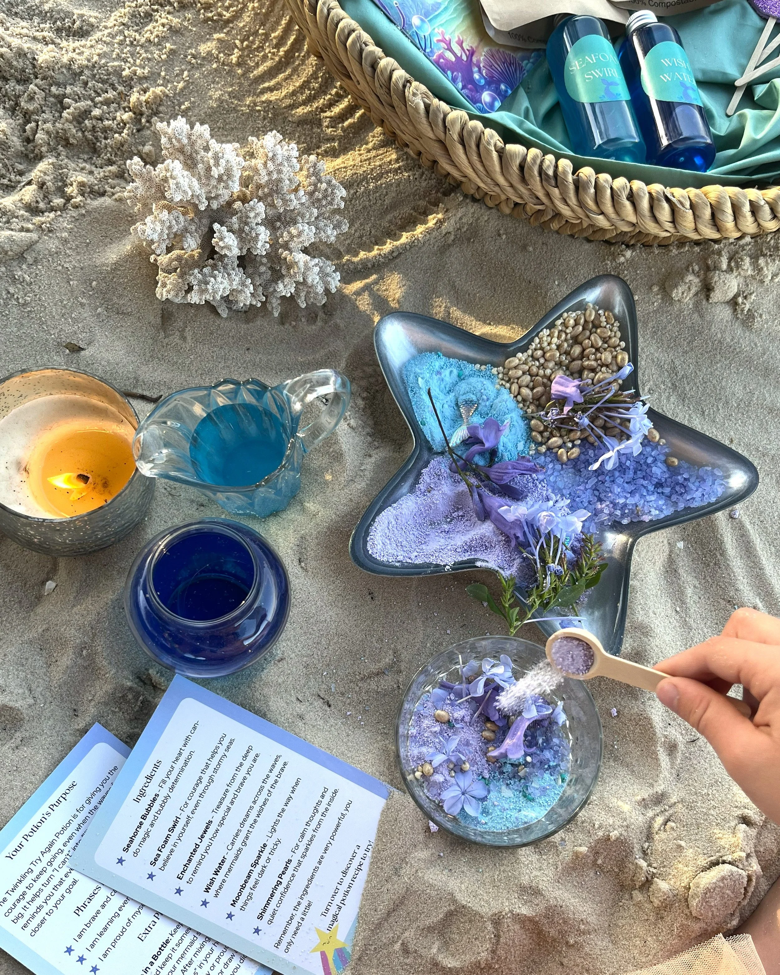 potion play, potion kit, fizzy play, mermaid