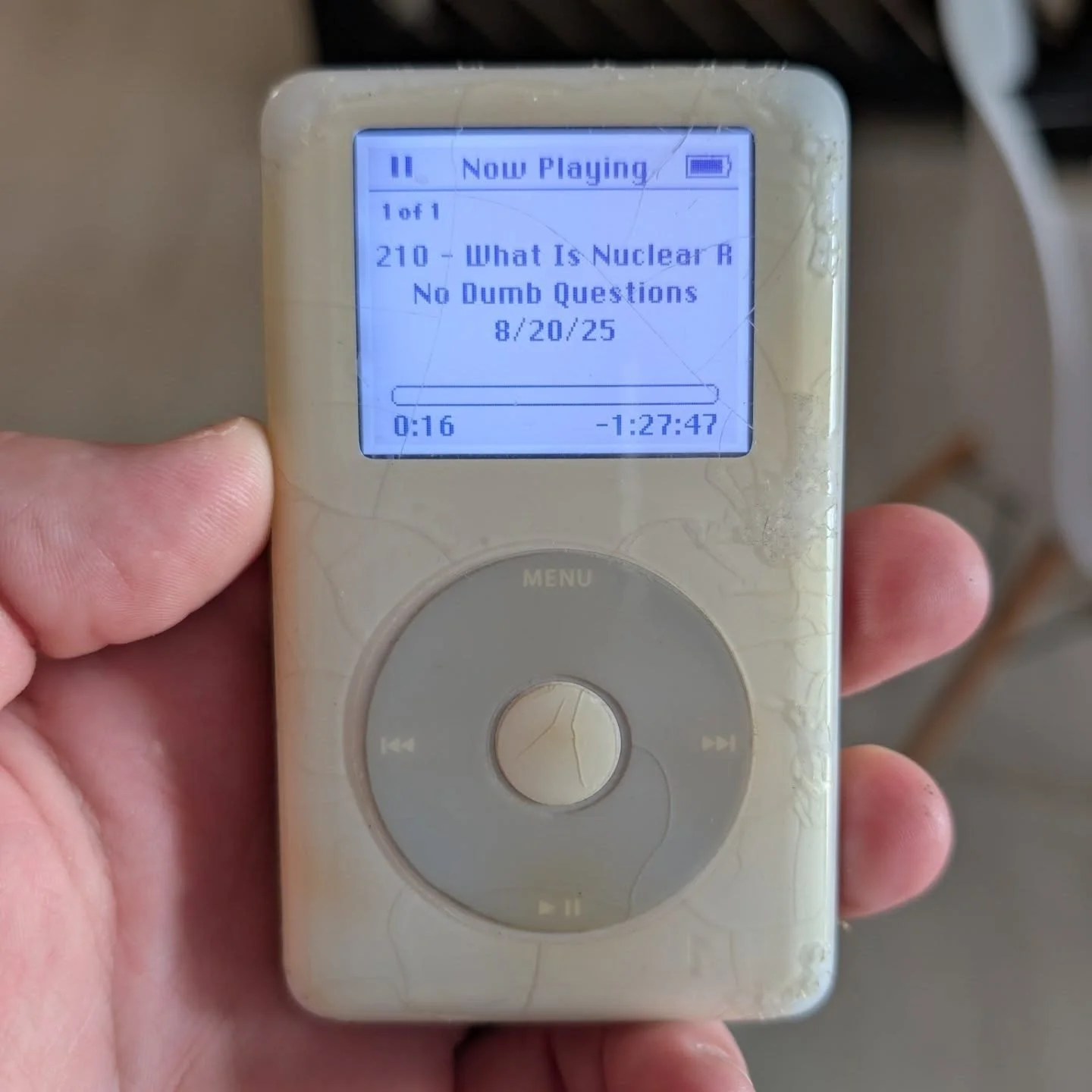 Podcast Listening in it's purest form. @nodumbquestions