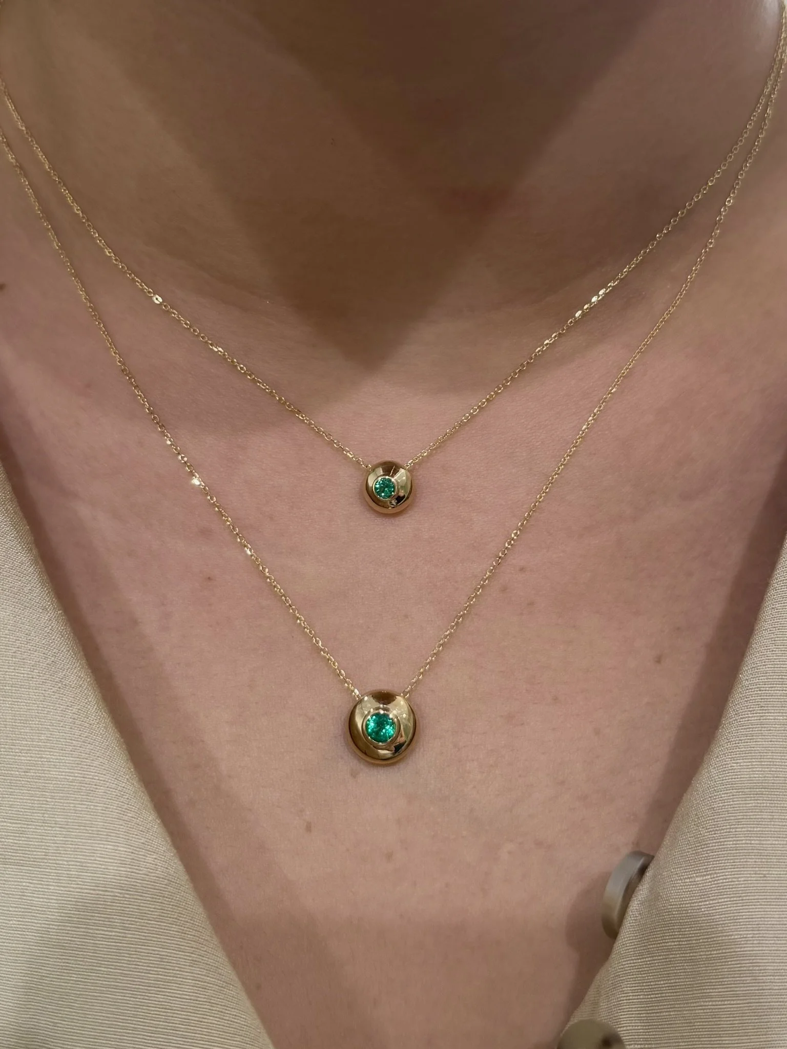 Jelly  Bean Pendant - Large