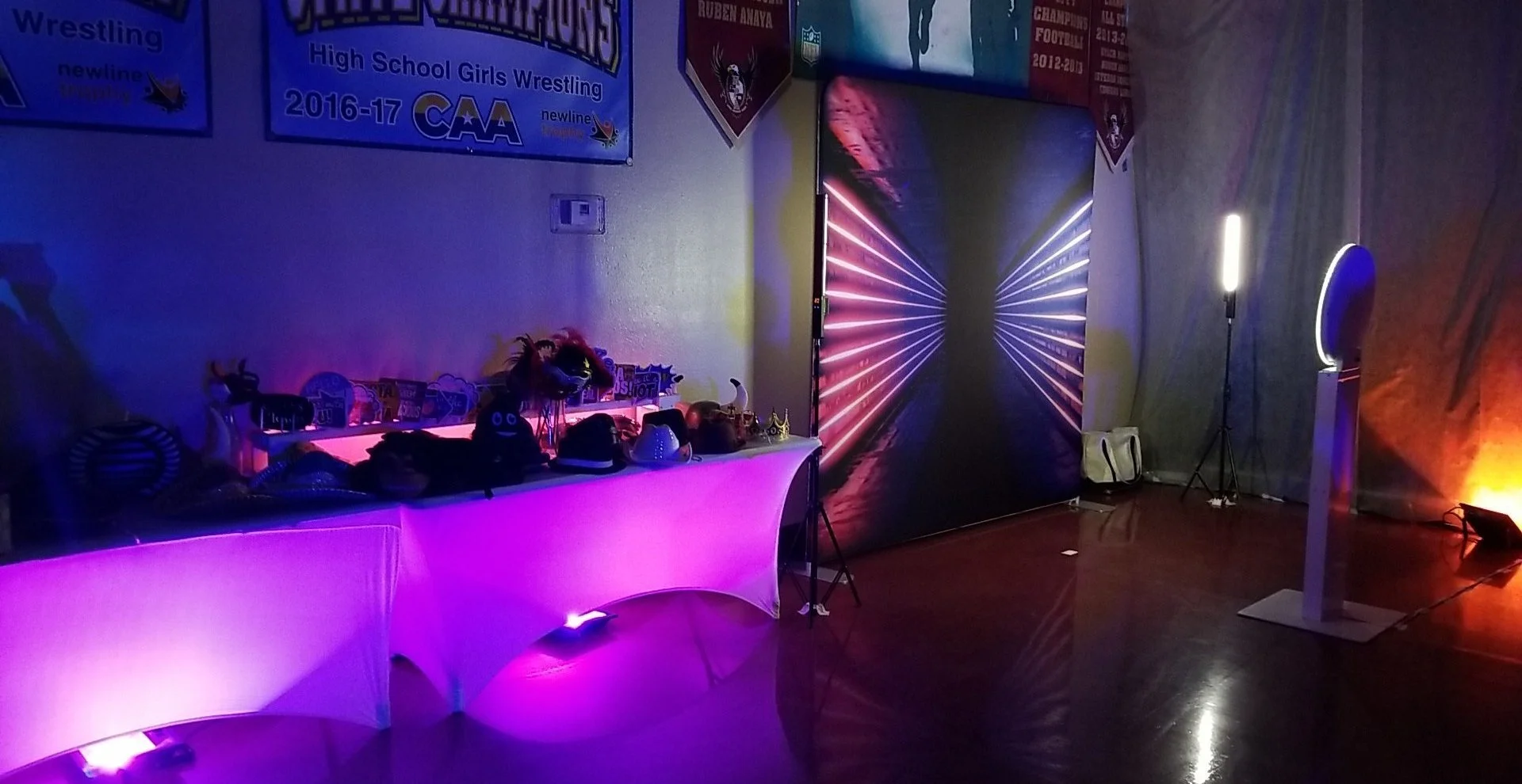 Aura - inside setup with neon lights.jpg