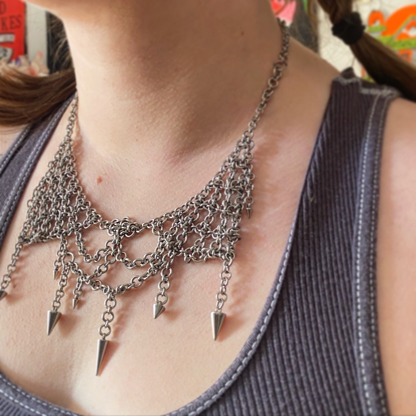 chaotic spike necklace