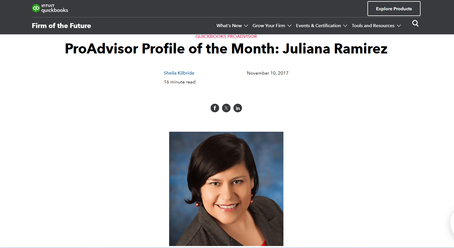 ProAdvisor Award