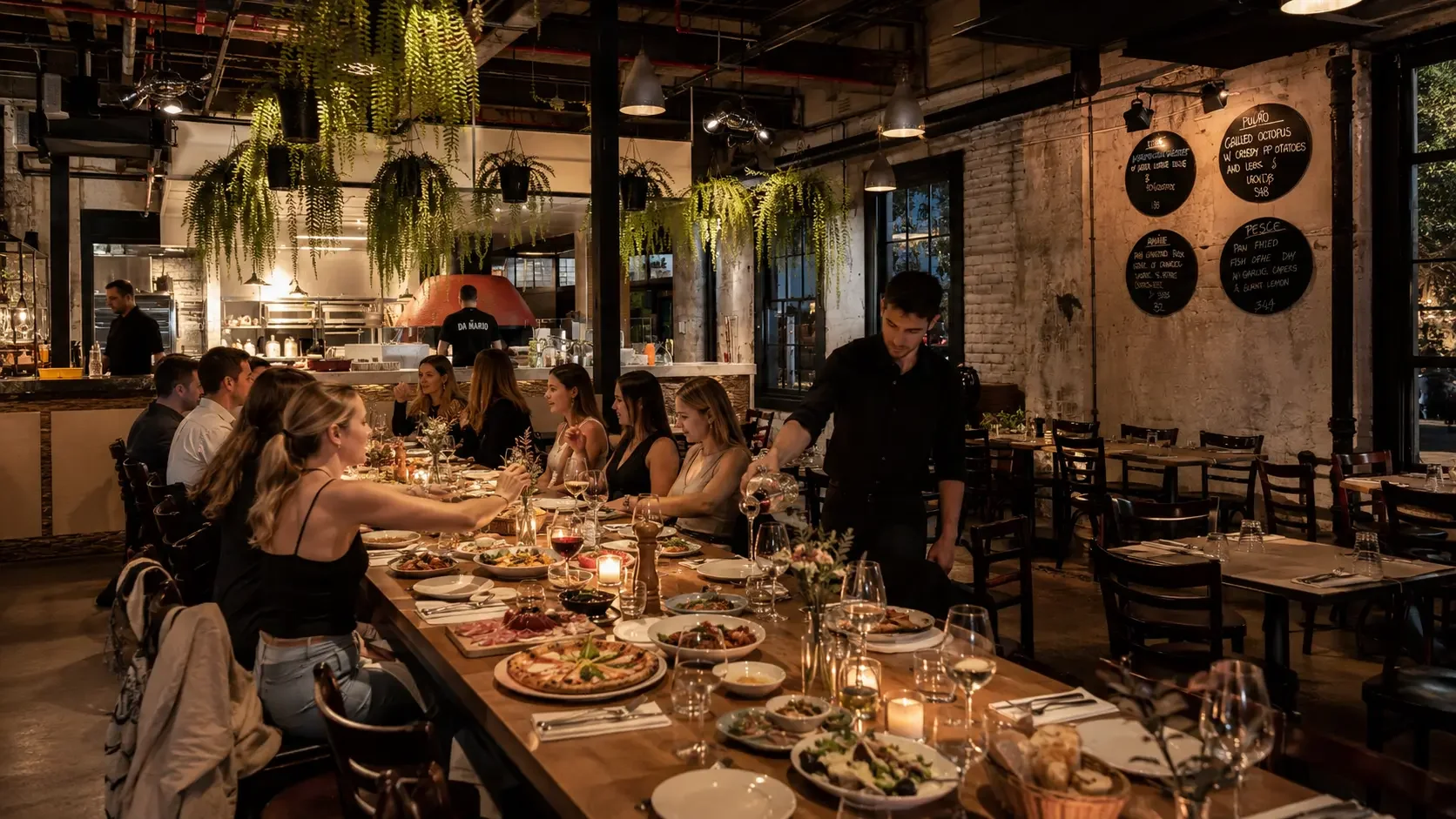 Family friendly Italian restaurant Sydney with kids pasta and pizza