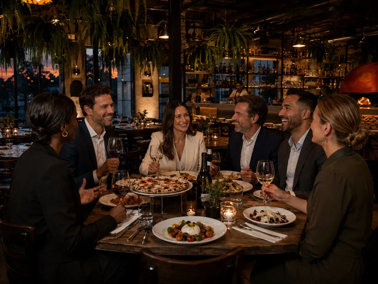 Wood-fired pizza and house-made pasta at local Italian restaurant Da Mario