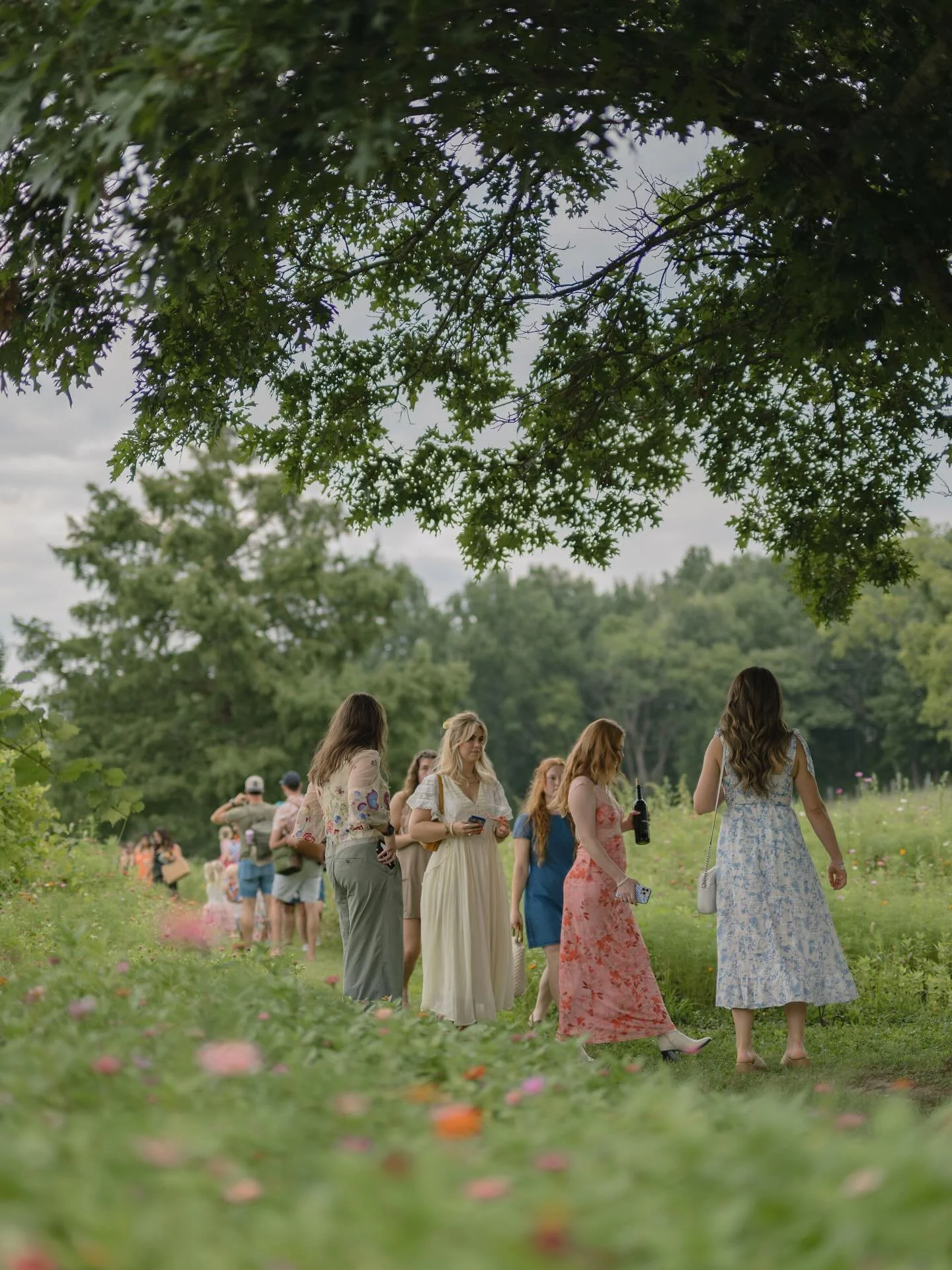 The Parties have begun &amp; our August Picking Parties are a fantastic way to spend a Saturday Night here in our valley.  We hope you&rsquo;ll join us where the wildflowers bloom.  More details online now! 💐 🥂