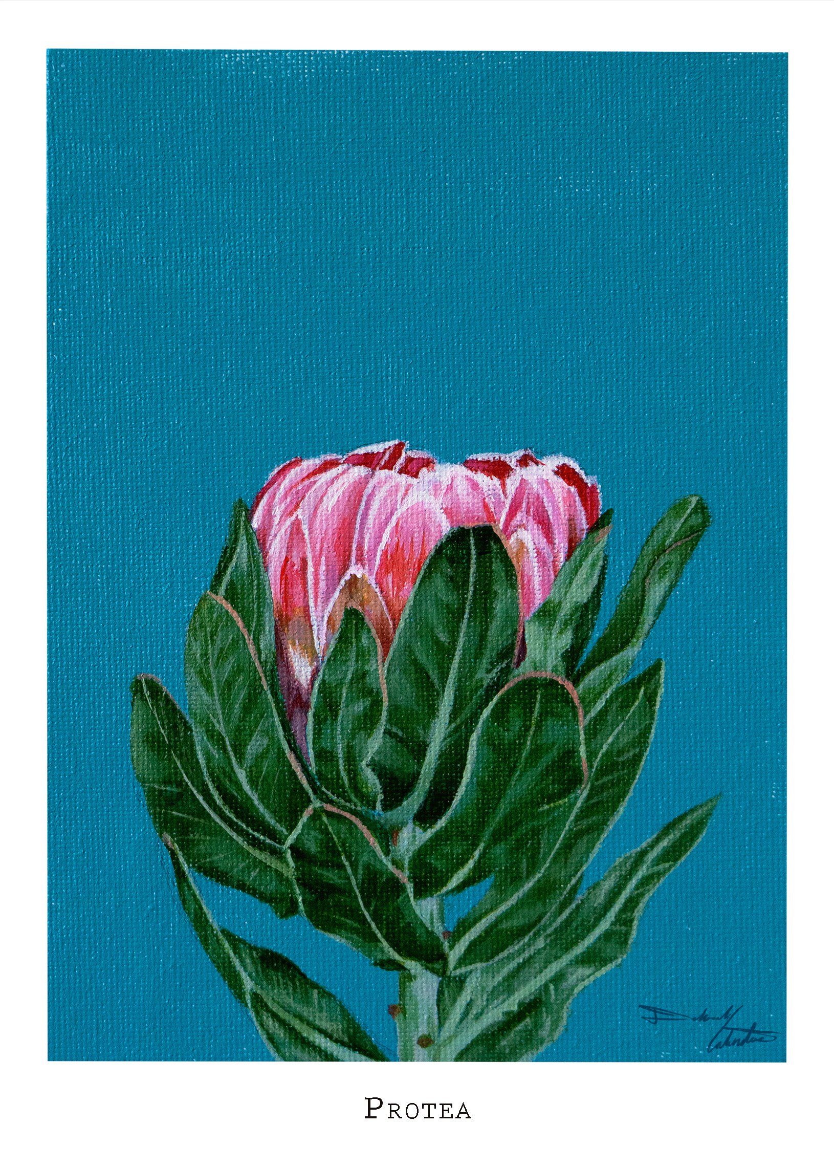 2024 Acrylic on Canvas Panel, 5x7"