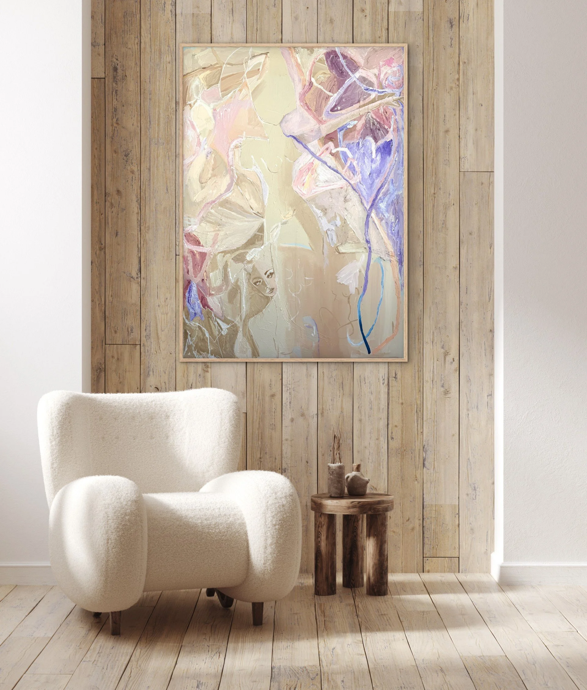 In Her Garden- Prints on paper & canvas