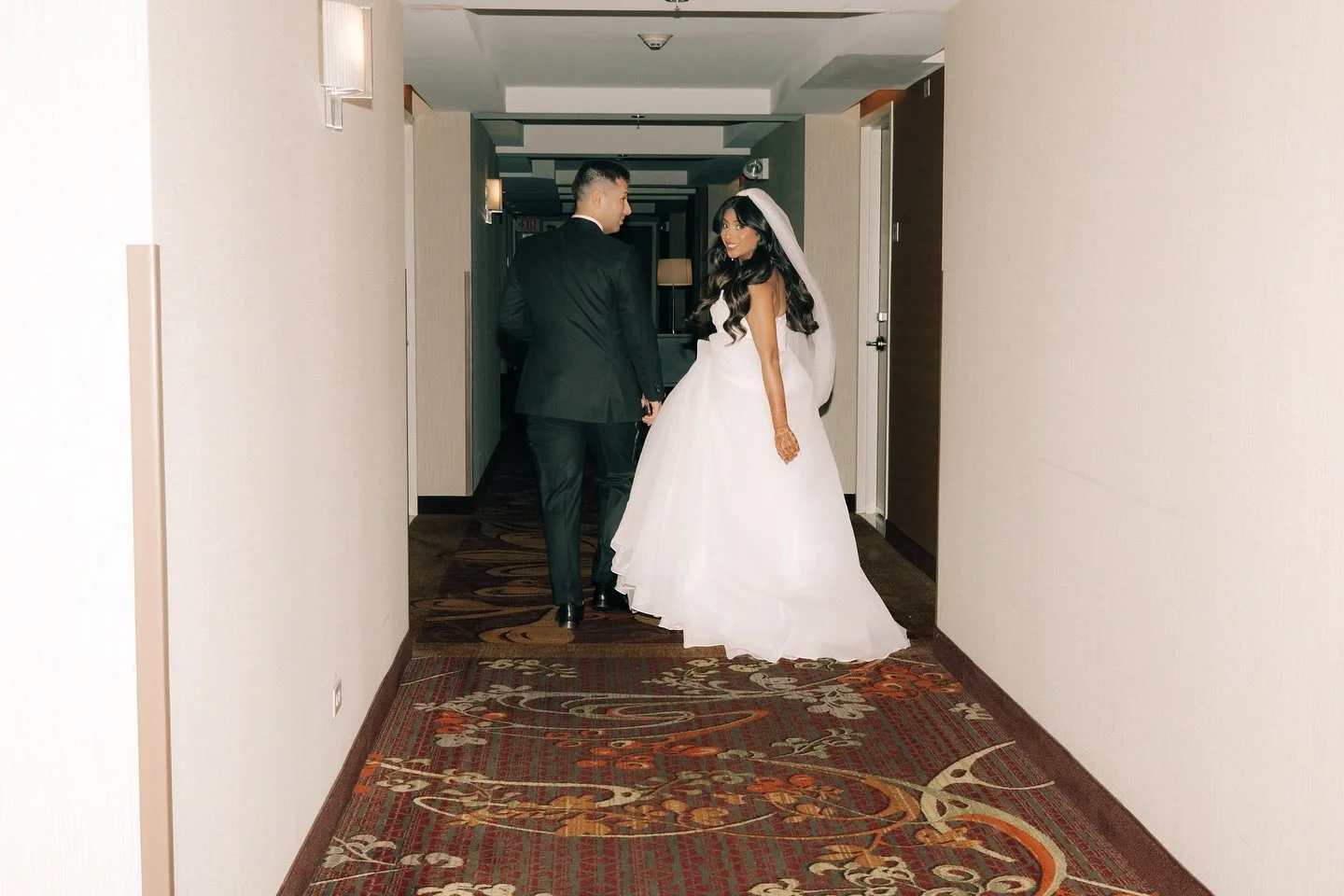 on our way to the Christian ceremony in the evening 😮&zwj;💨

Planning: the bride herself @ampersandevents_chi 
Venue: @thecrawfordvenue 
Decor &amp; Florals: @exquisiteeventsandfloraldesign 
Bouquet Florist: @amibloom.florals 
Dress: @anthropologie