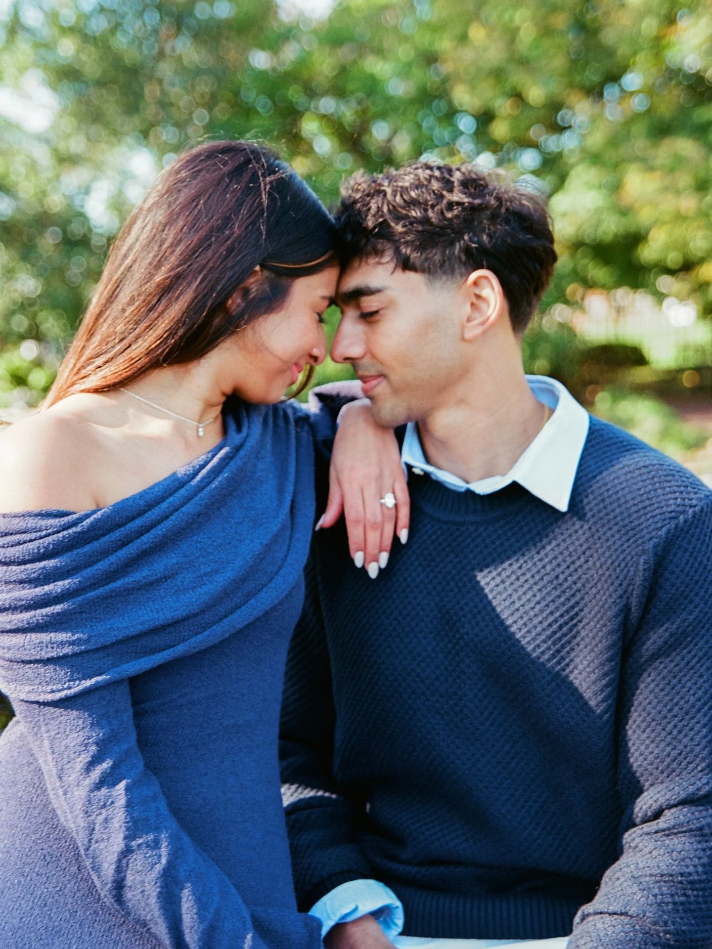 Serena &amp; Shyam's proposal pics on 35mm film