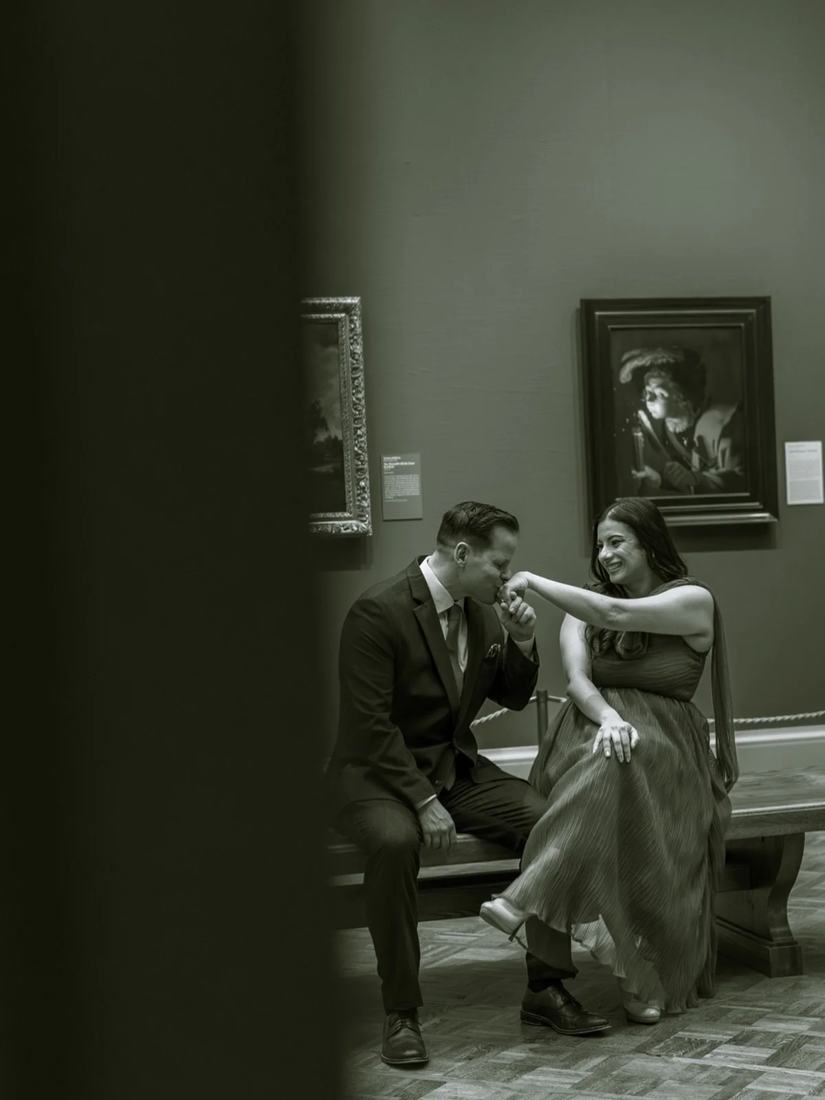 Almost a month out from Archana &amp; Jeff's wedding! We did their pre-wedding shoot at the art museum after a quick pivot from our original location (Props to Archana for powering through her heels). I cannot wait for the big day! 🤍 @awagh1215 

We