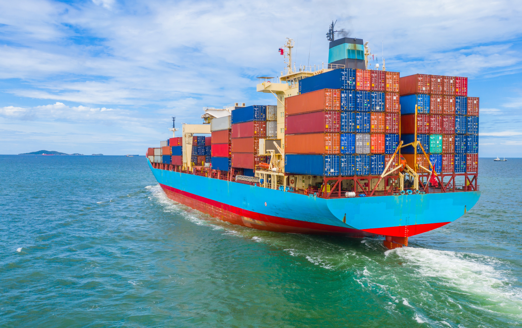 inventory on it's way to a retail brand's warehouse